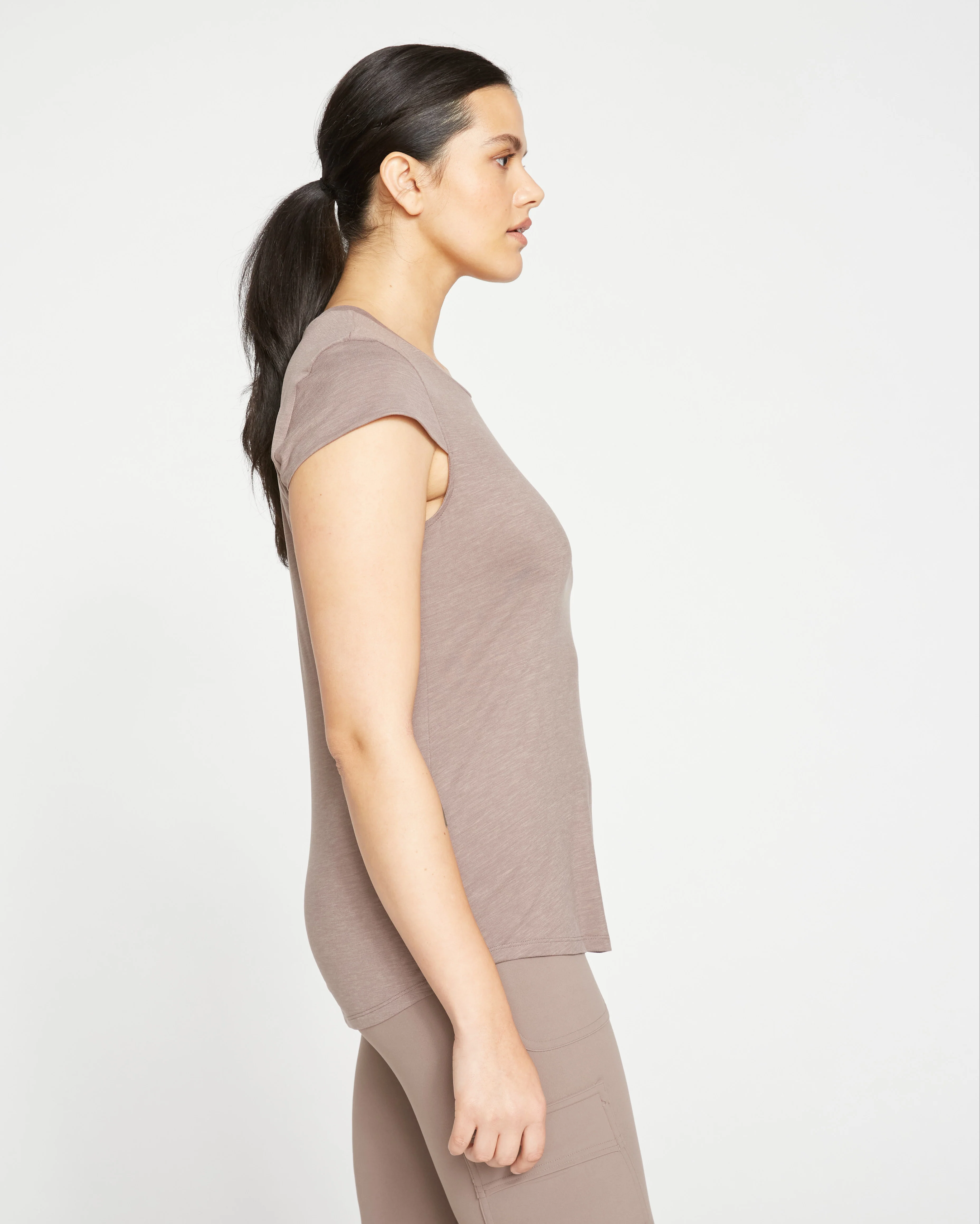 AirKnit All Day Tee - Nutmeg - Image 4