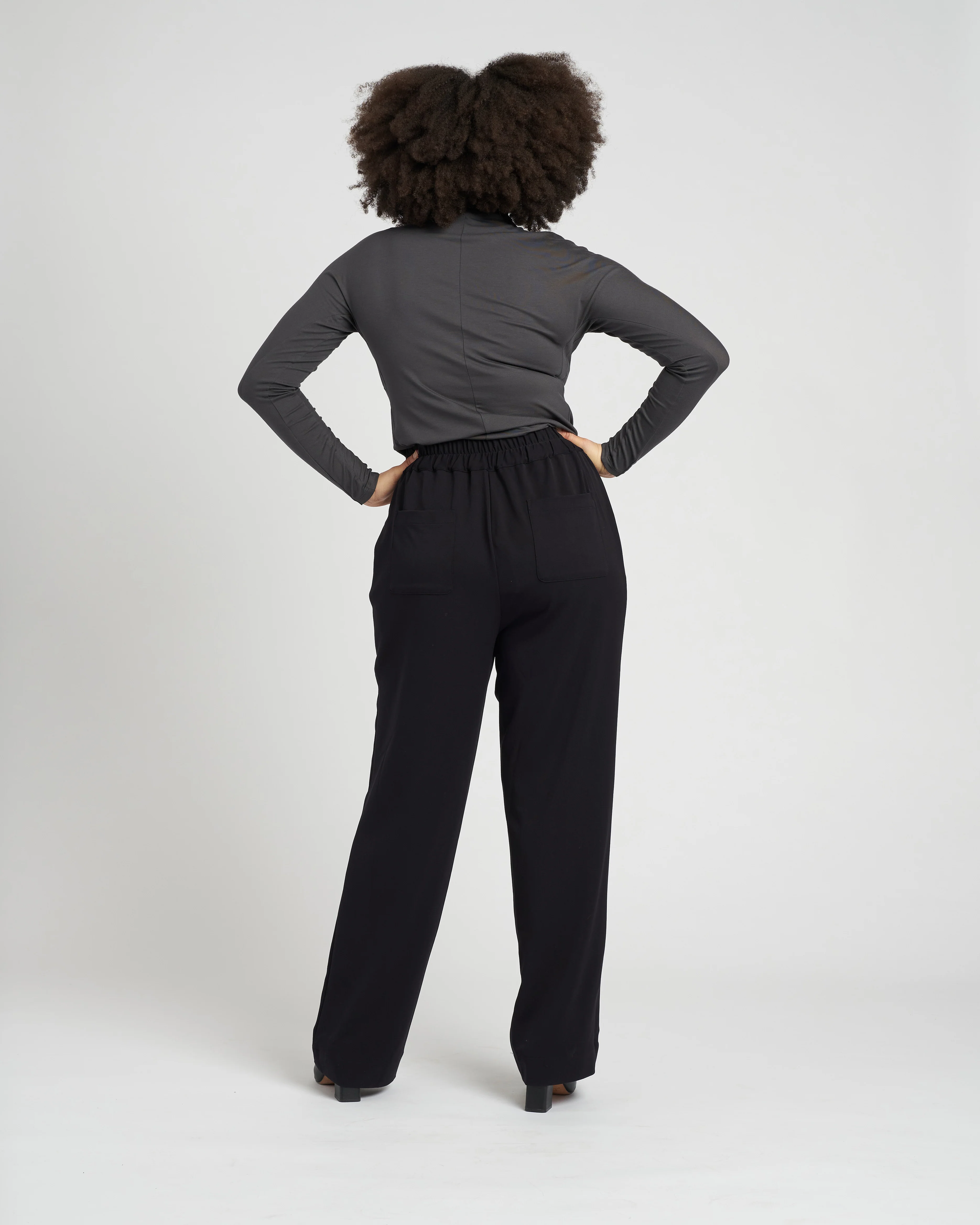 All Day Easy Pants - Black - Image 3