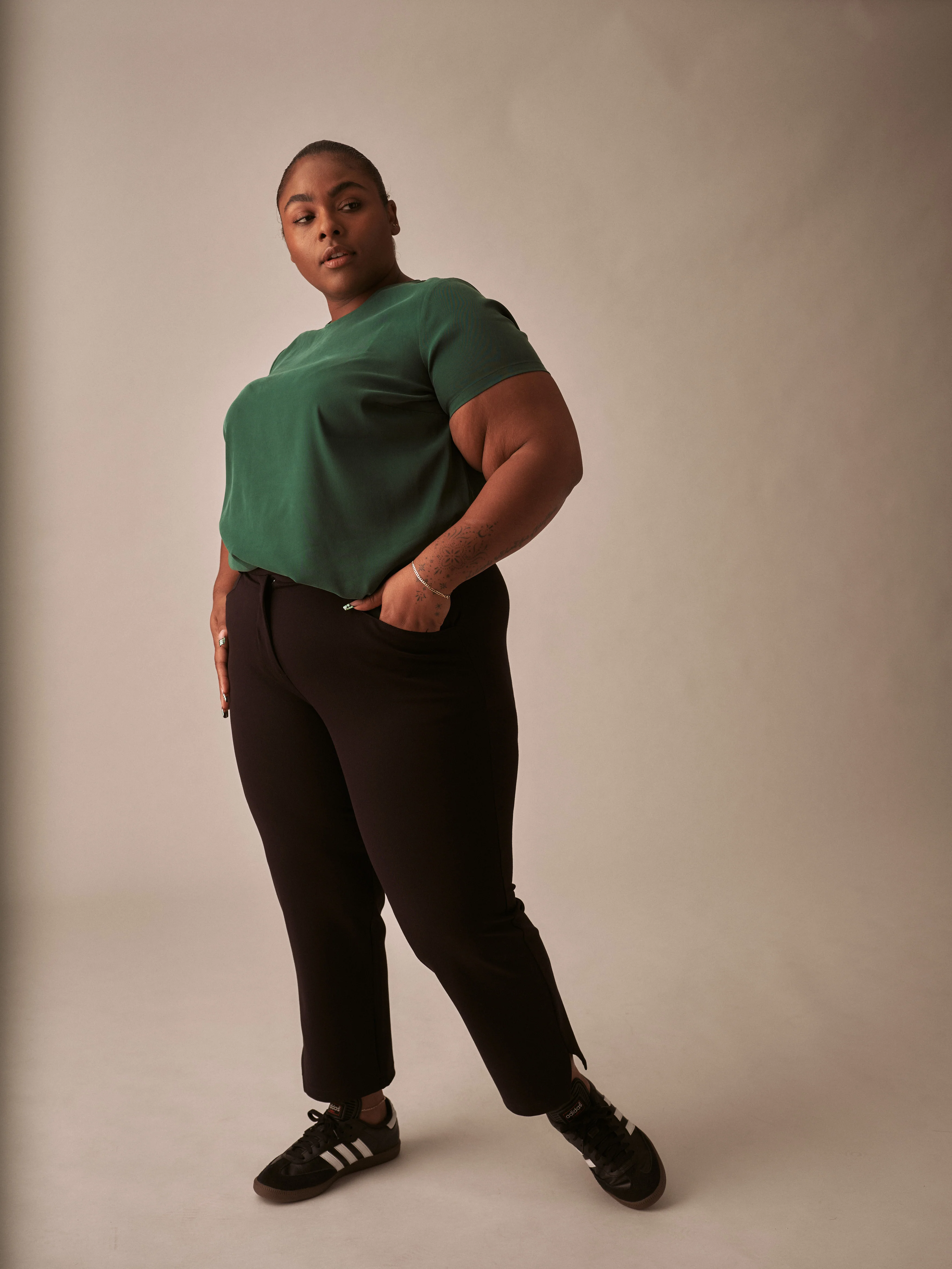All Day Mercer Tapered Leg Pants - Black - Image 3