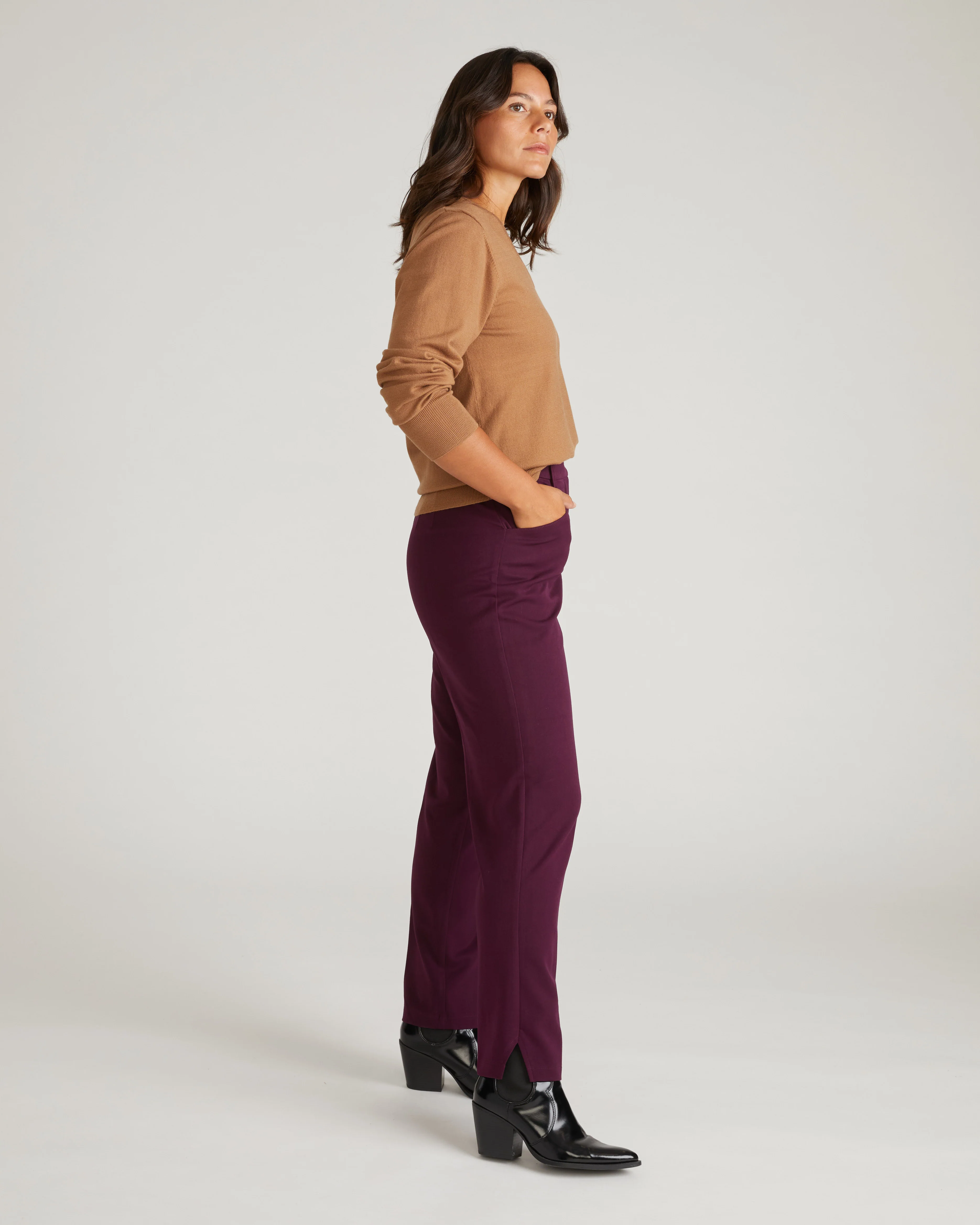 All Day Mercer Tapered Leg Pants - Gamay - Image 2