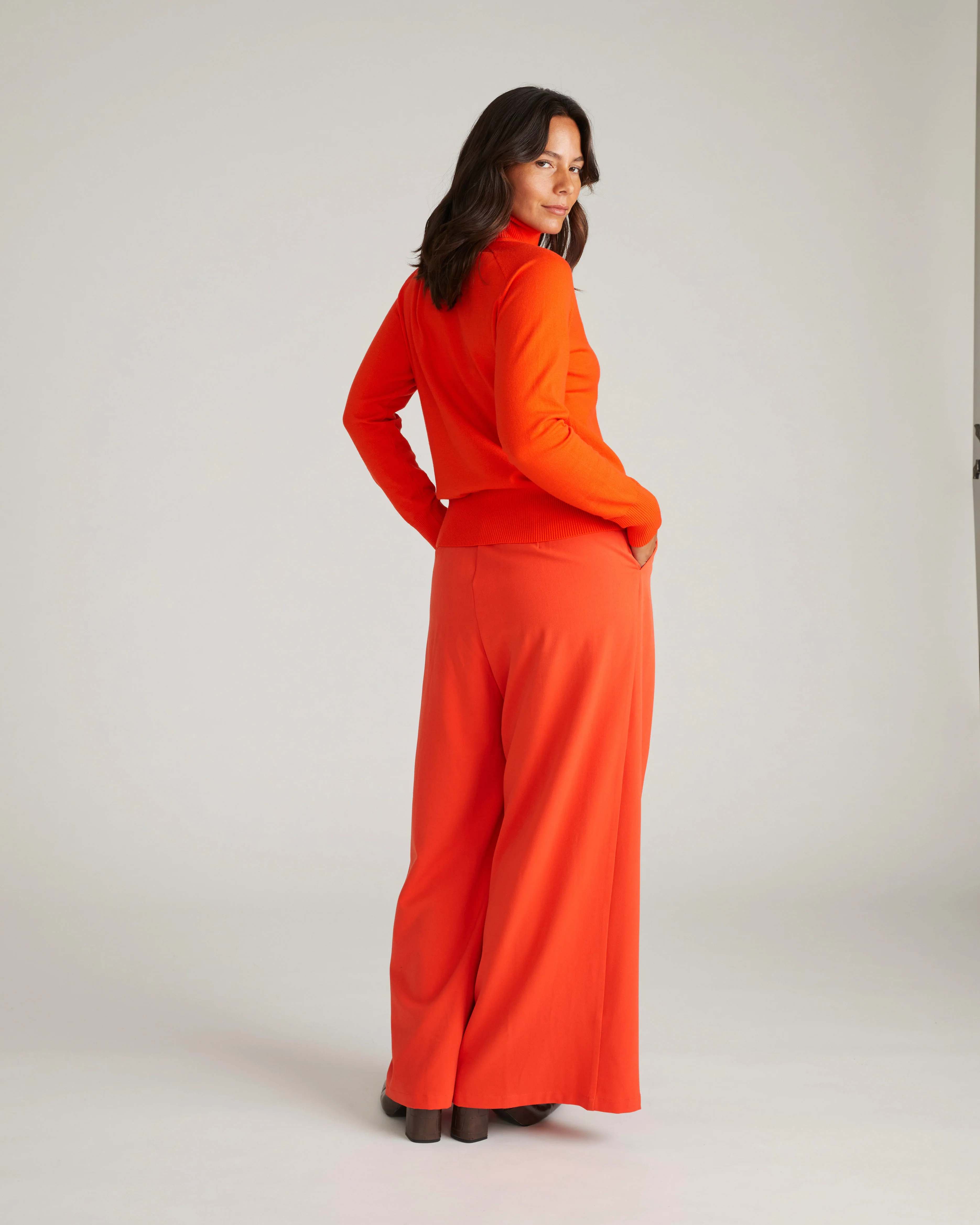 All Day Palais Wide Leg Pants - Poppy - Image 7