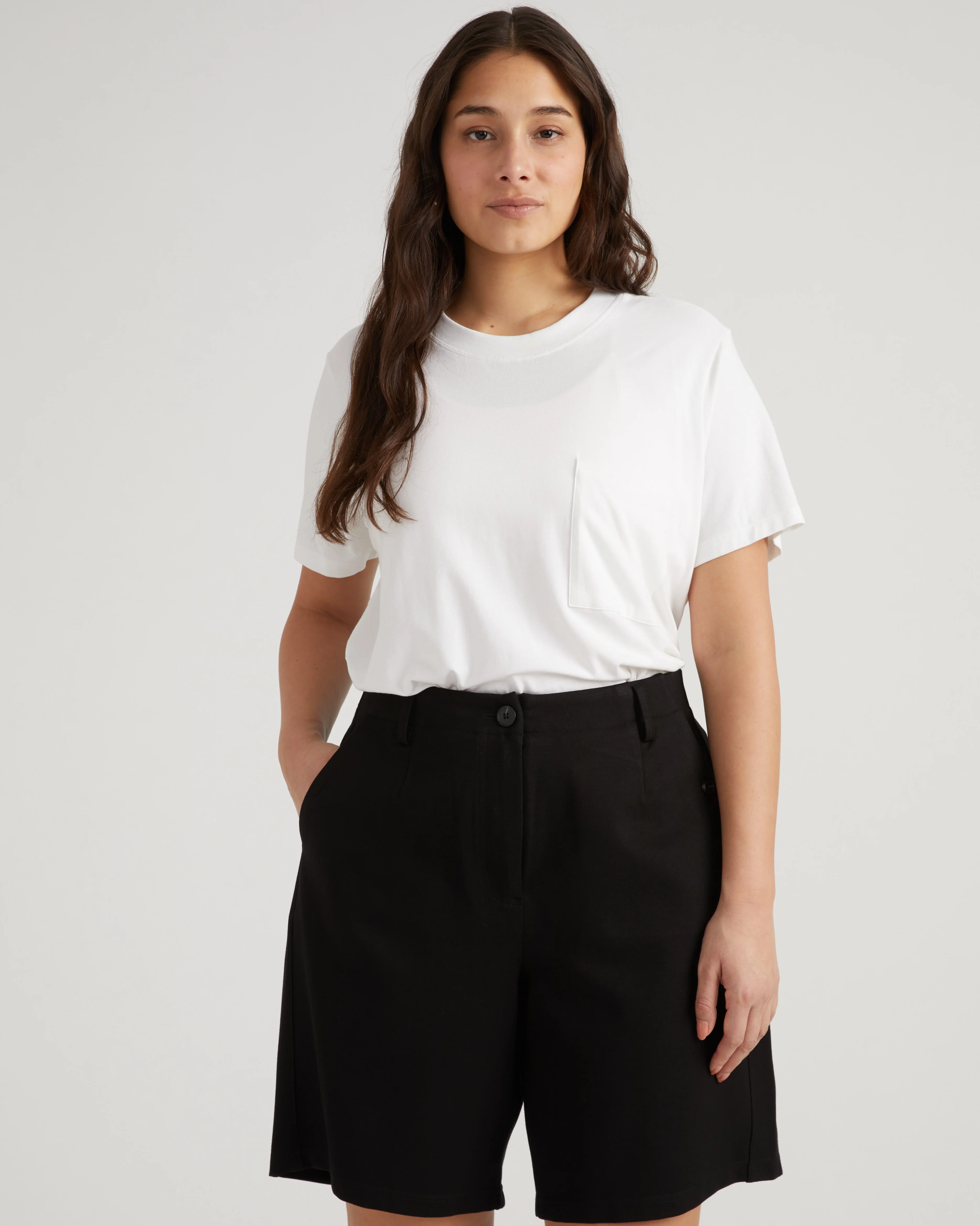 Audrey Ponte Shorts - Black - Image 5