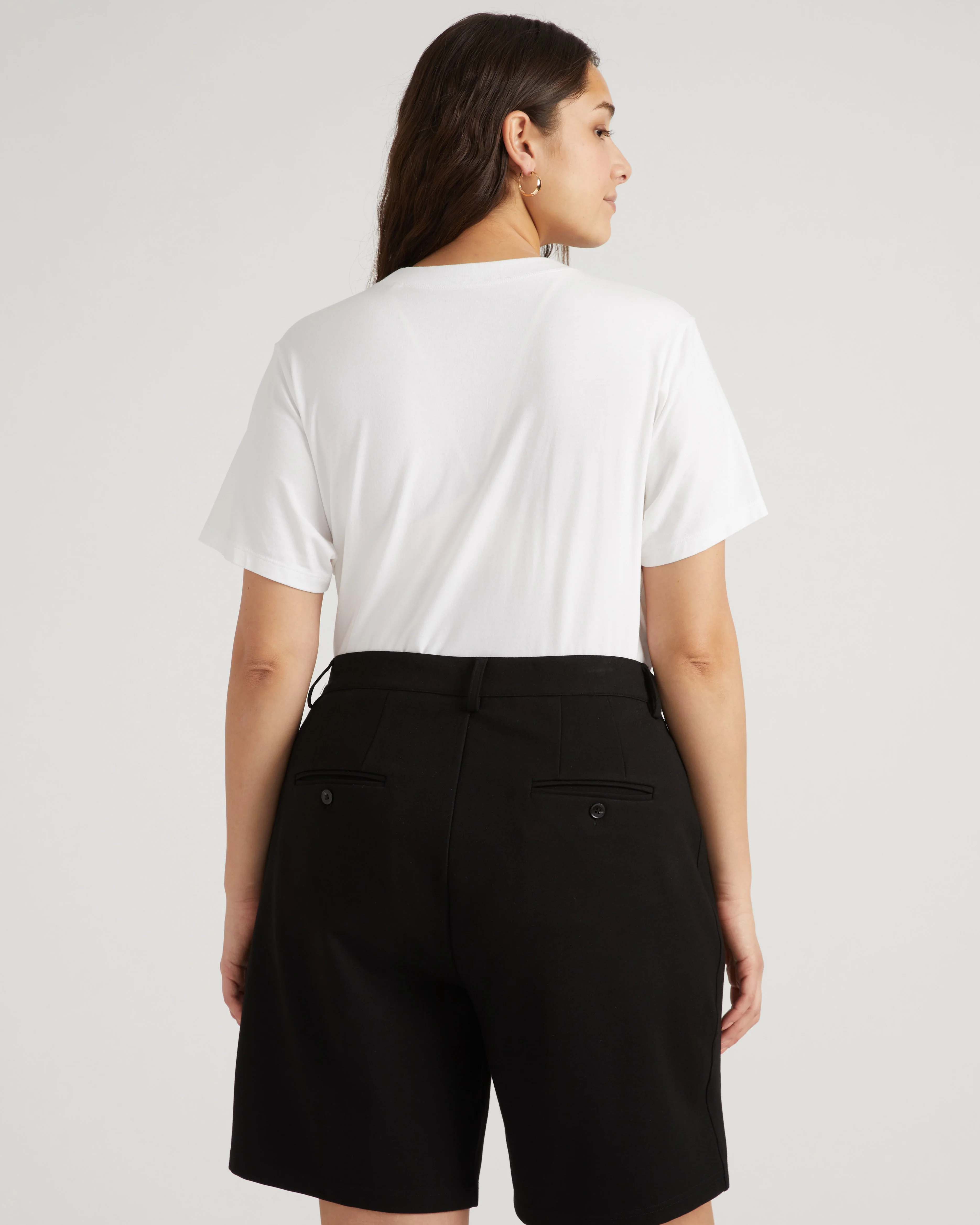 Audrey Ponte Shorts - Black - Image 6