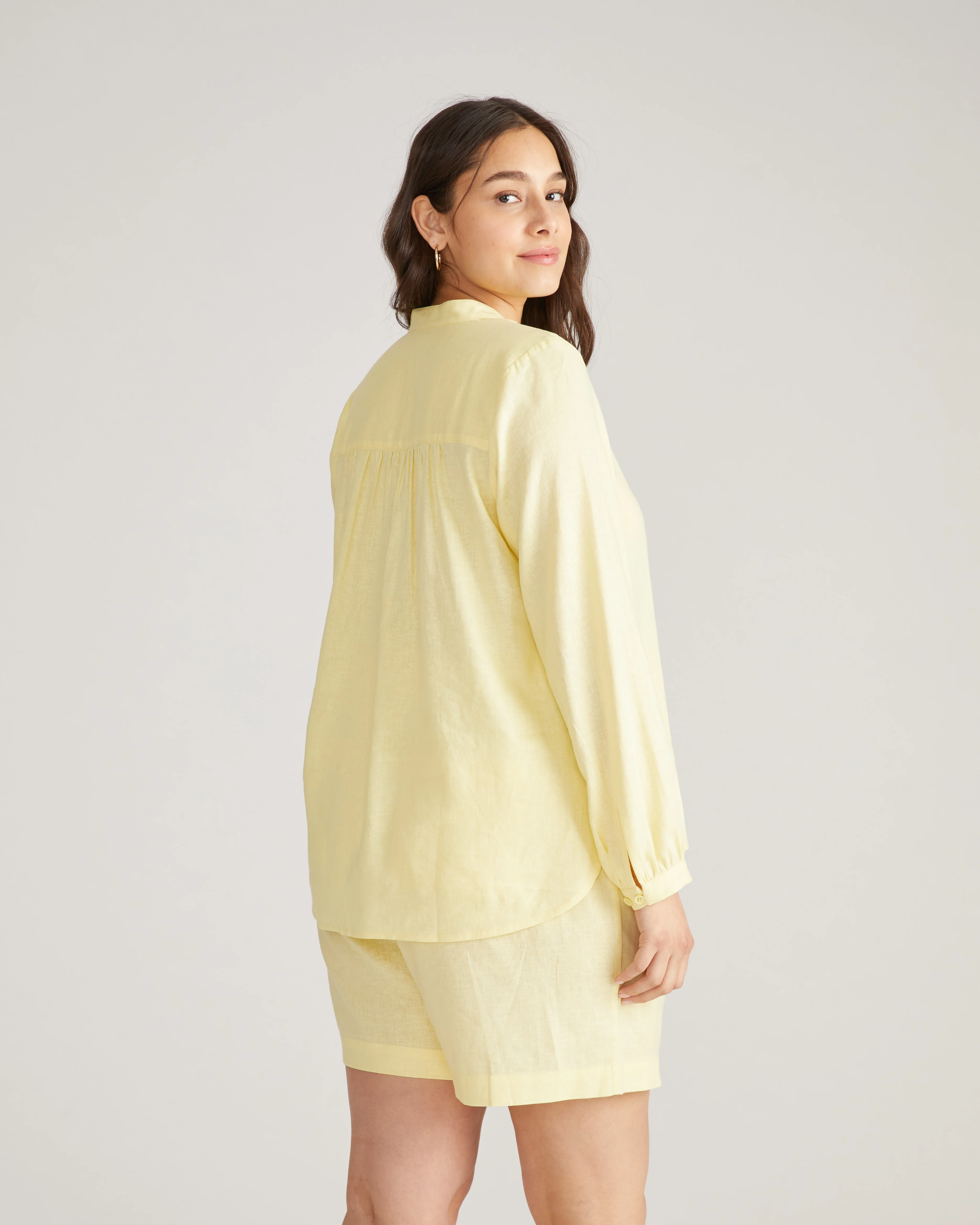 Avalon Linen Blouse - Twinkle - Image 3
