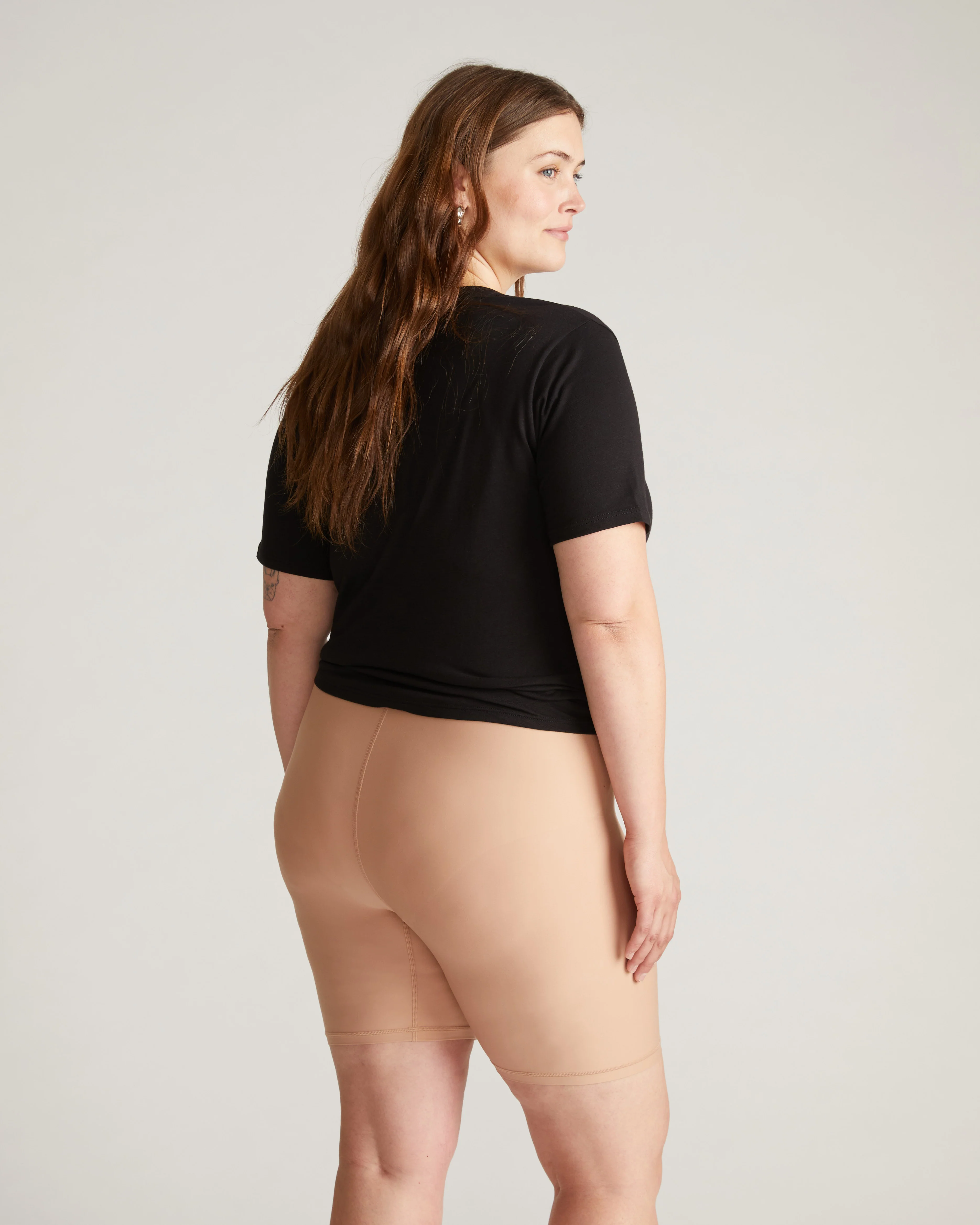 Barely-There Slip Shorts - Spice - Image 4