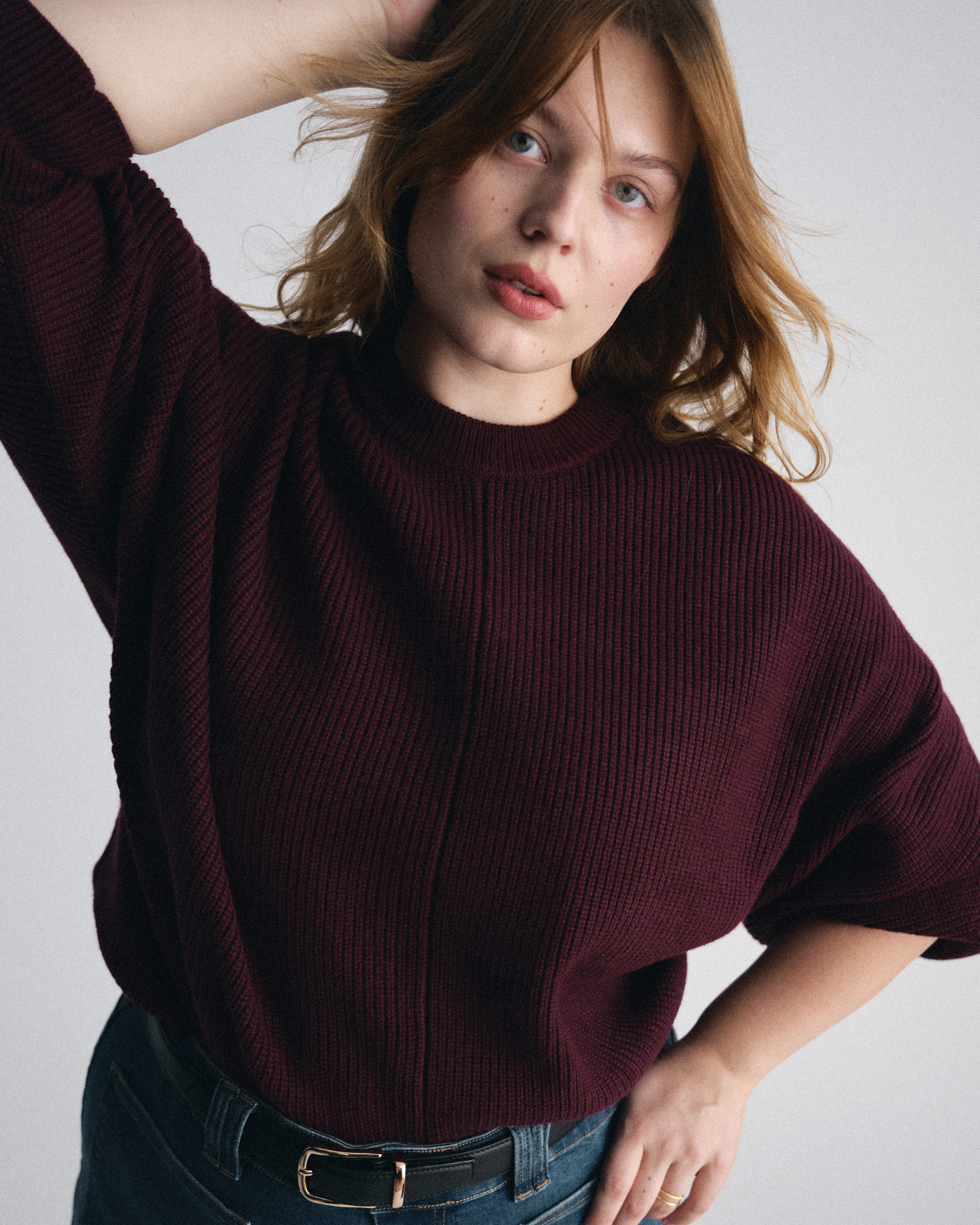 Better-Than-Wool Dolman Sweater - Gamay - Image 2