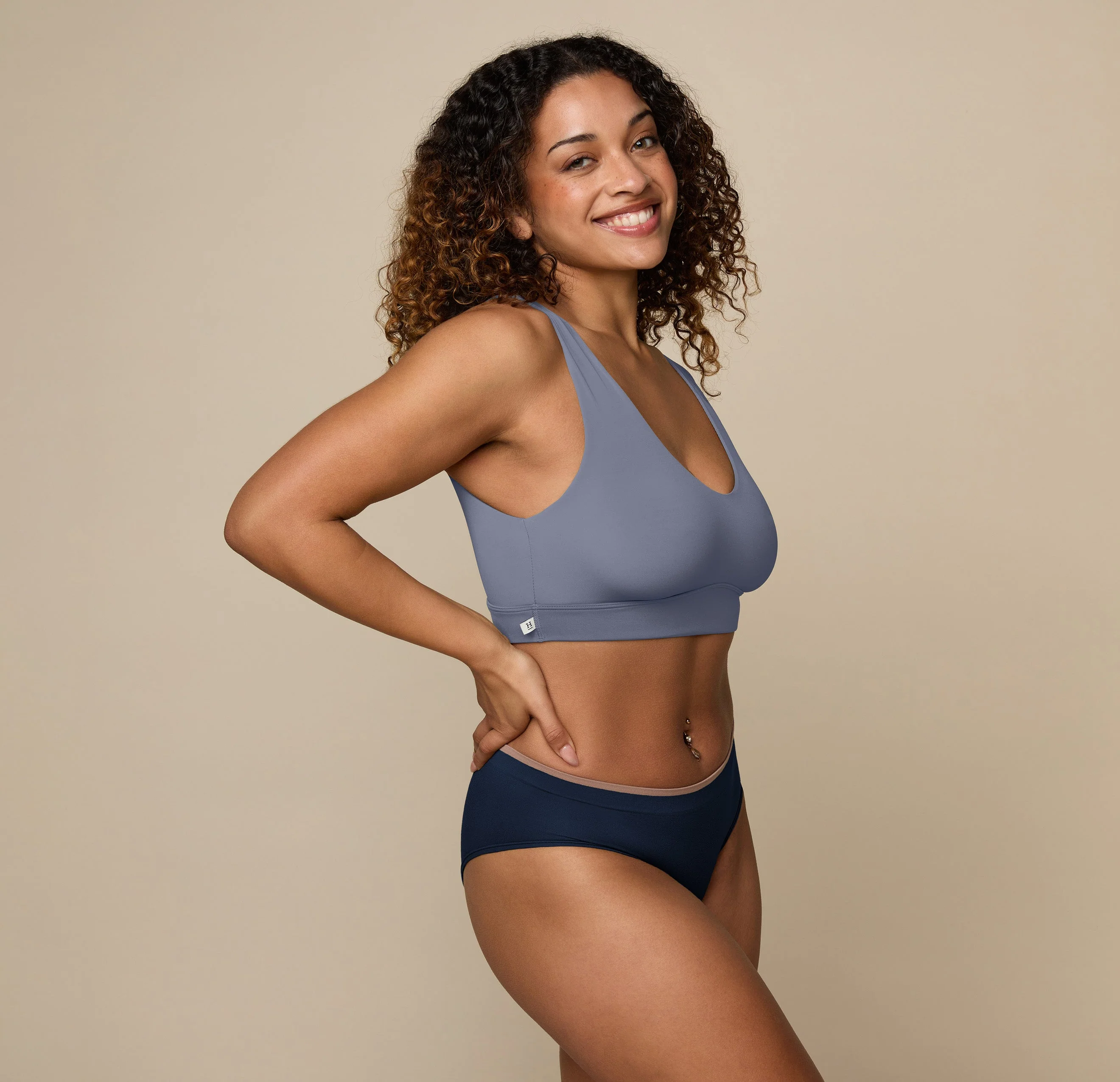 Bliss Bralette - Steel - Image 4