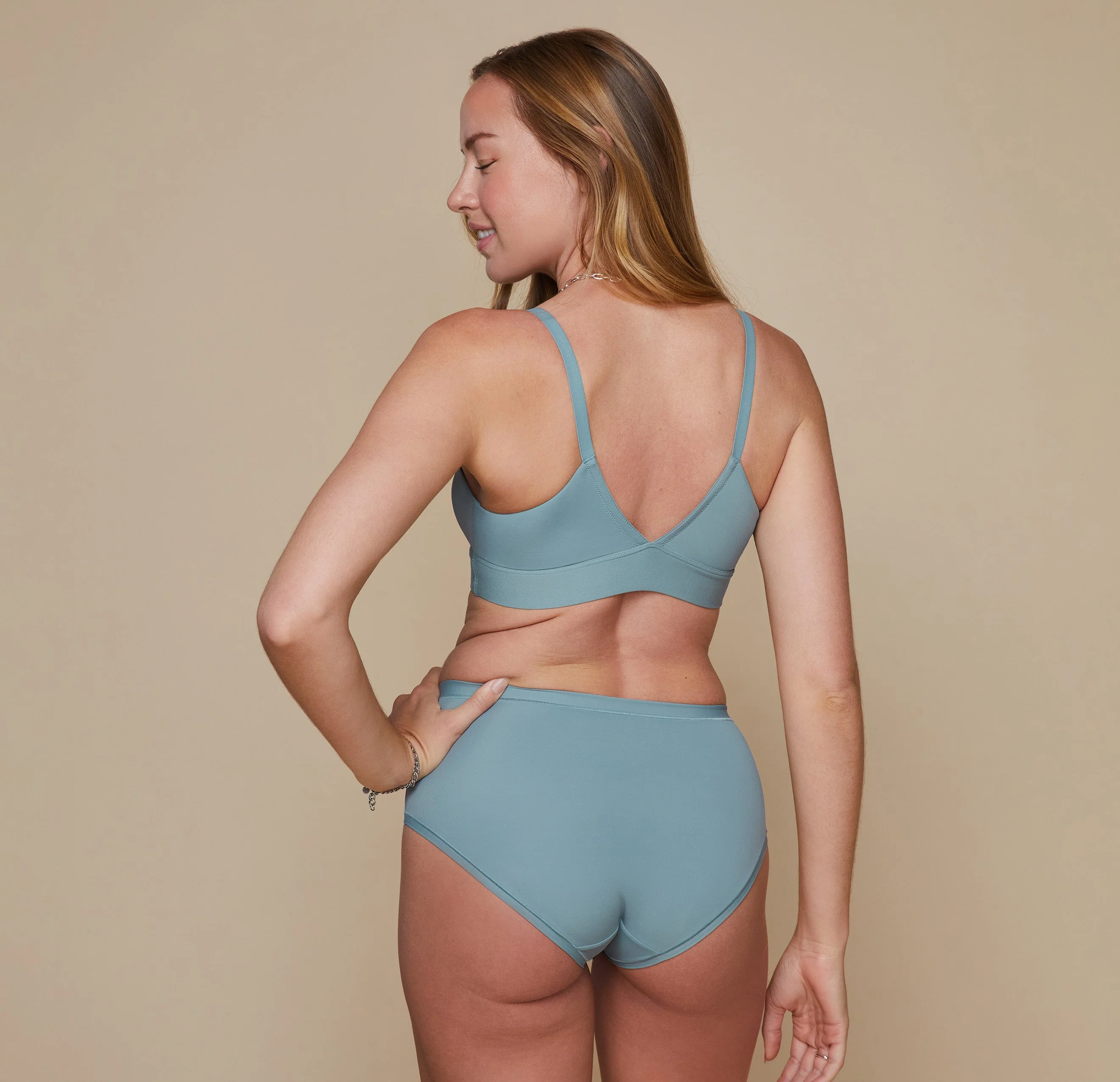 Bliss Triangle Bralette - Mist - Image 4