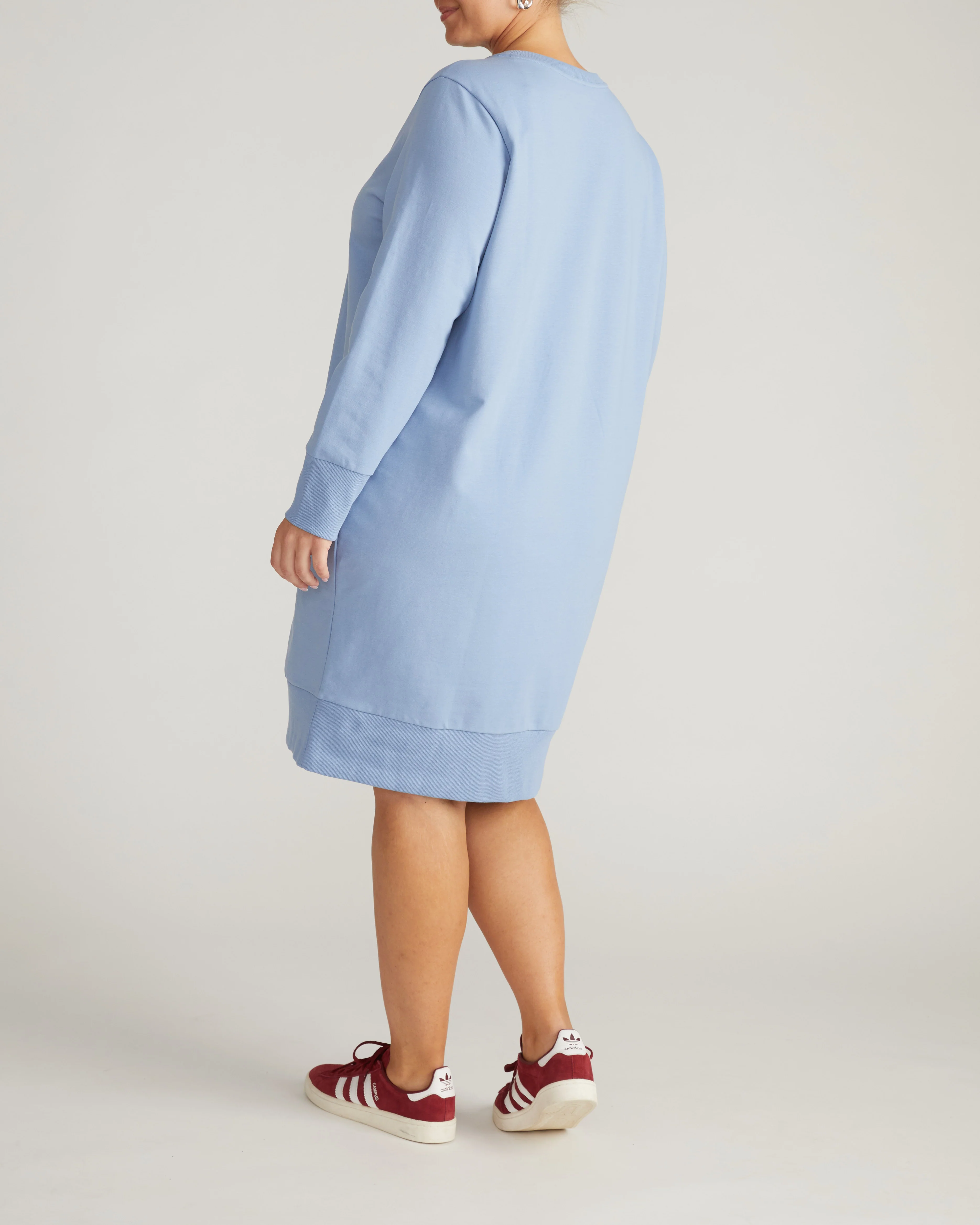 Bree Sweatshirt Dress - Graceful Blue - Image 7