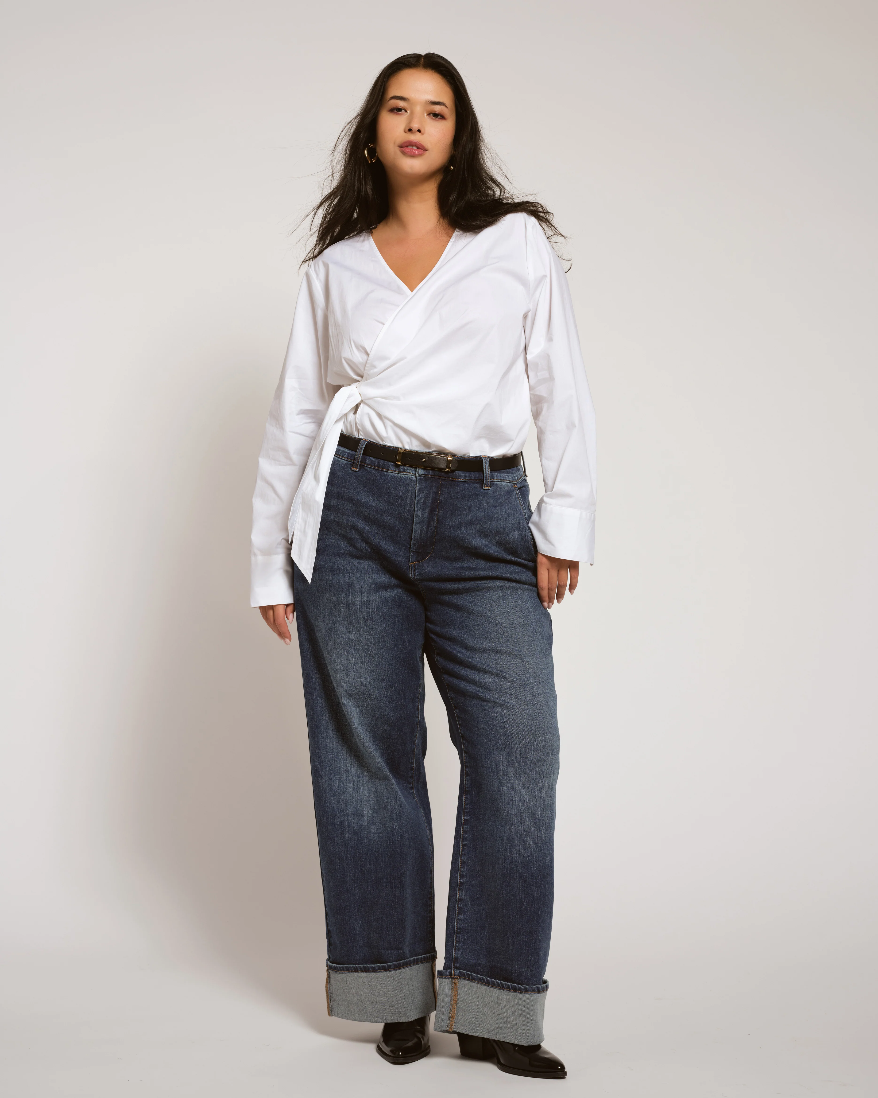 Carol High Rise High Stretch Jeans - Saint Lawrence Blue - Image 4