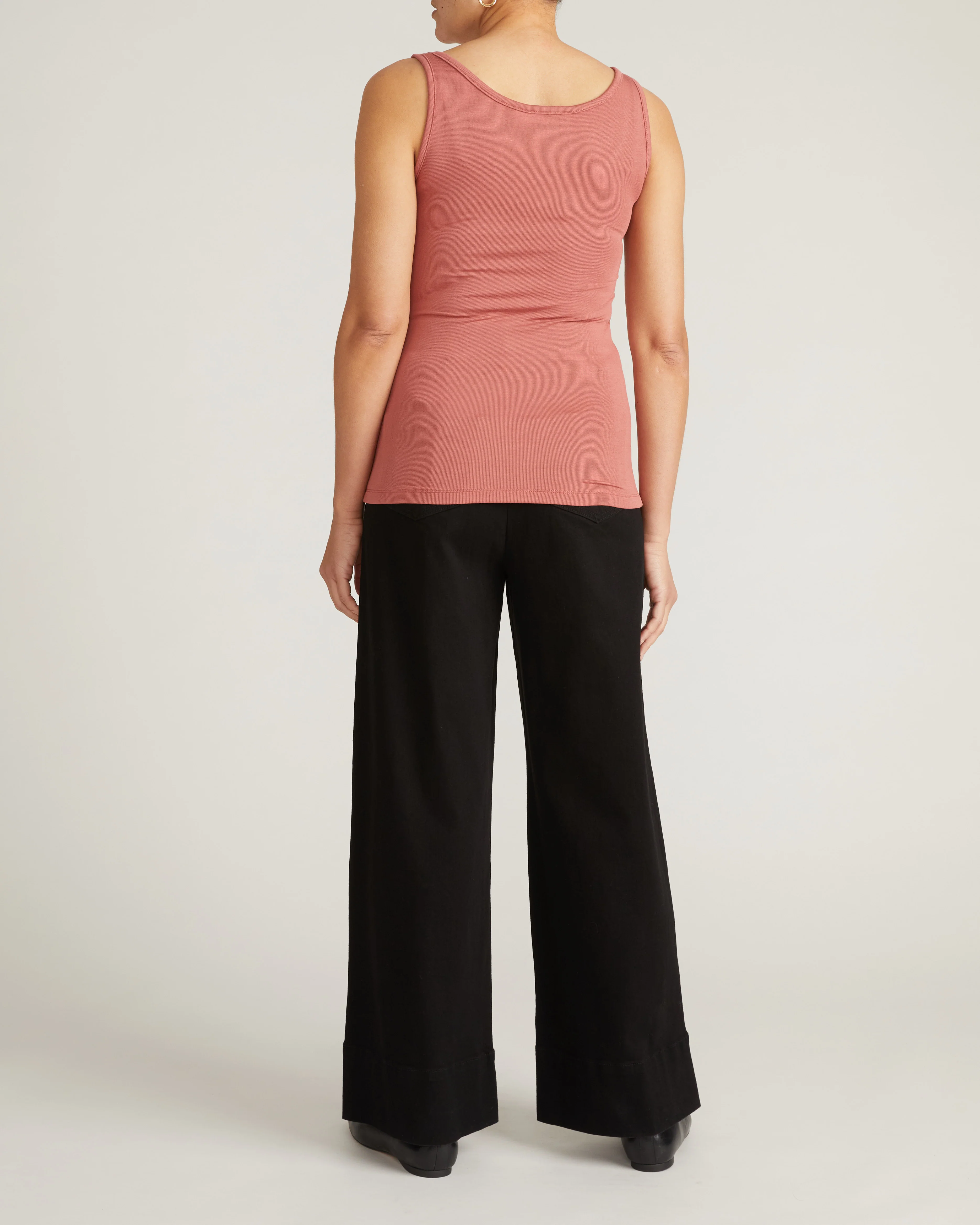 Cloud Rib Tank - Terracotta - Image 5