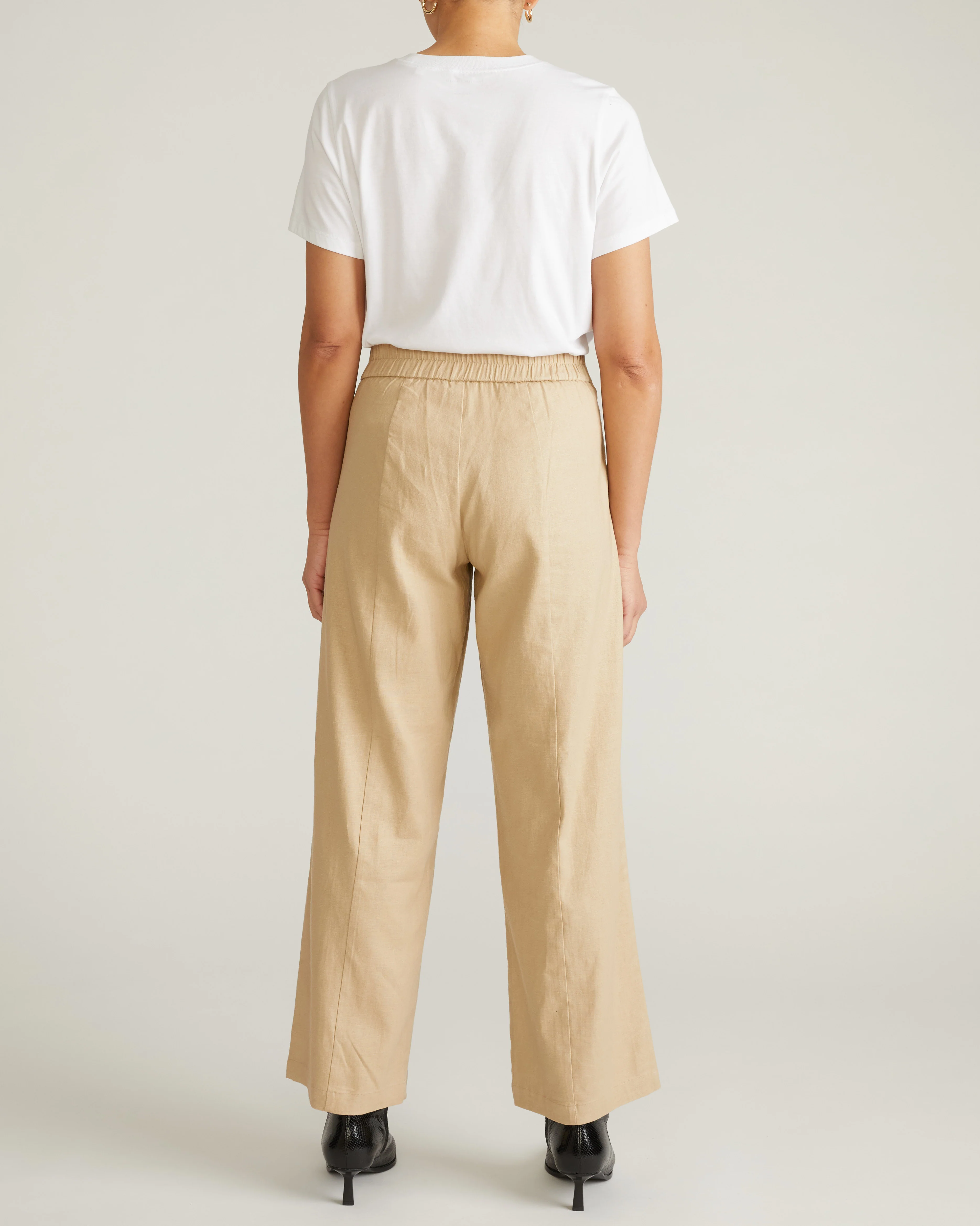 Coastal Linen Pants - Danish Coffee - Image 6