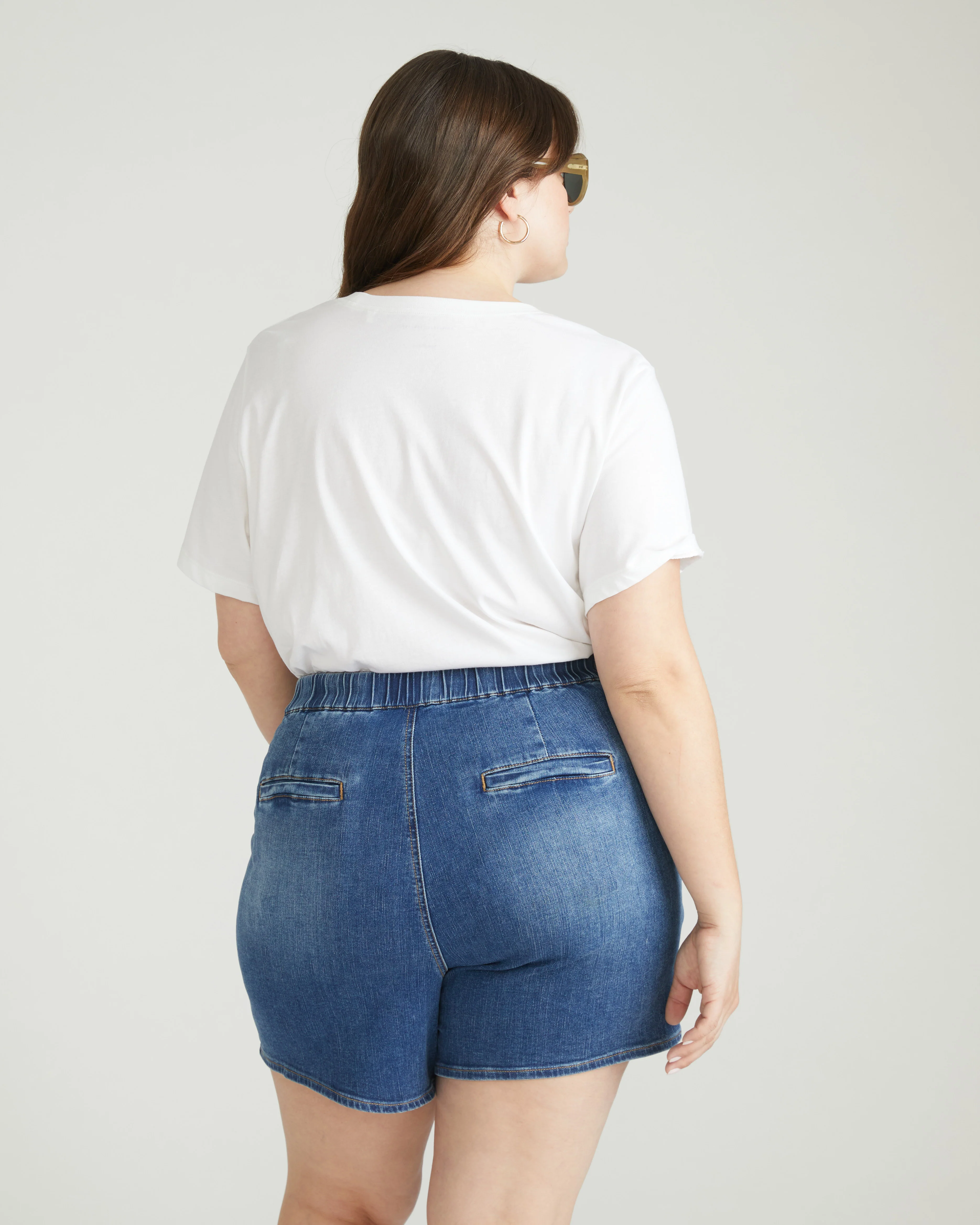 ComfortDenim Marche Shorts - Western Blue Wash - Image 5