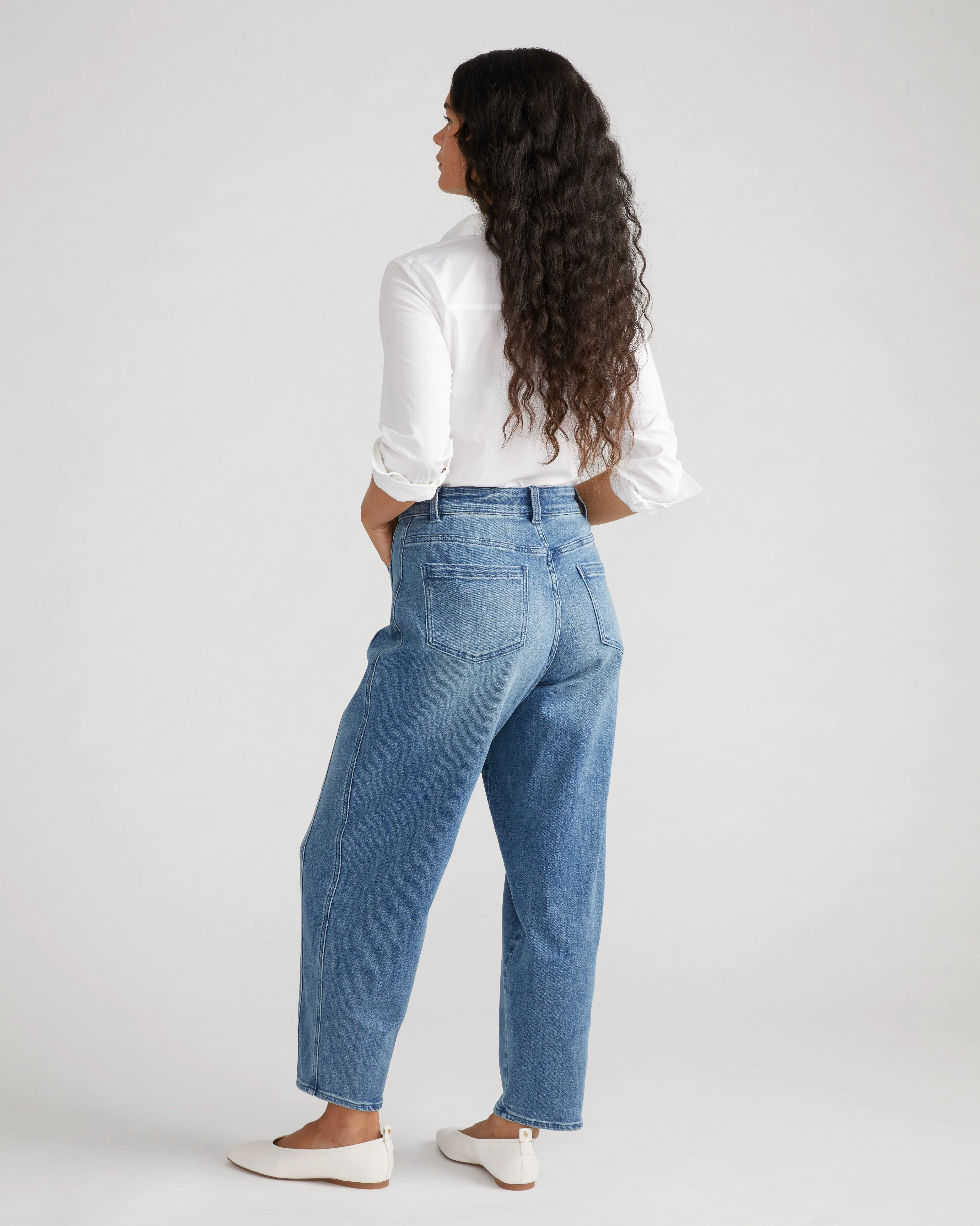 Dakota Twisted Leg Jeans - Montana Blue - Image 6