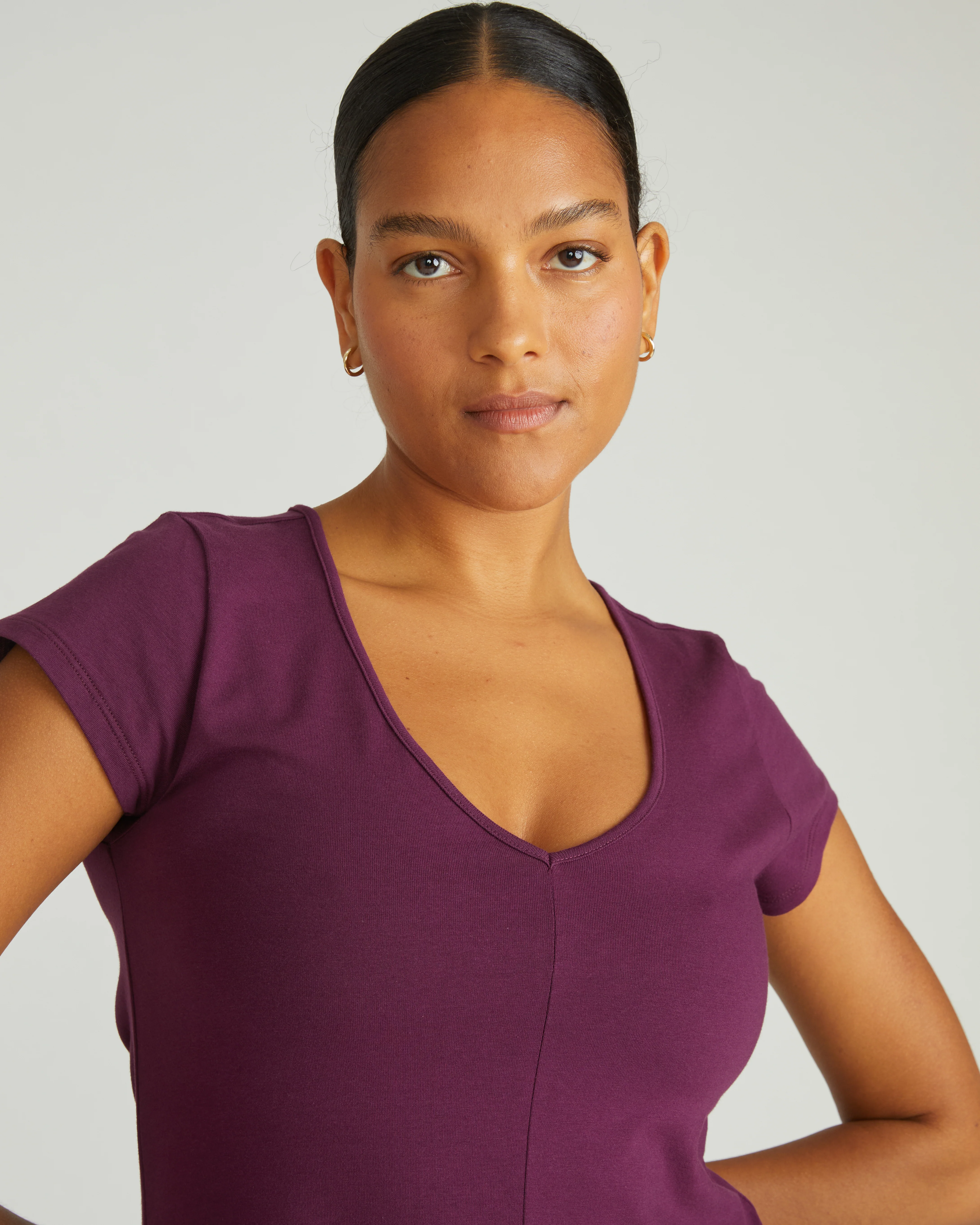 Danna Jersey Dress - Gamay - Image 4