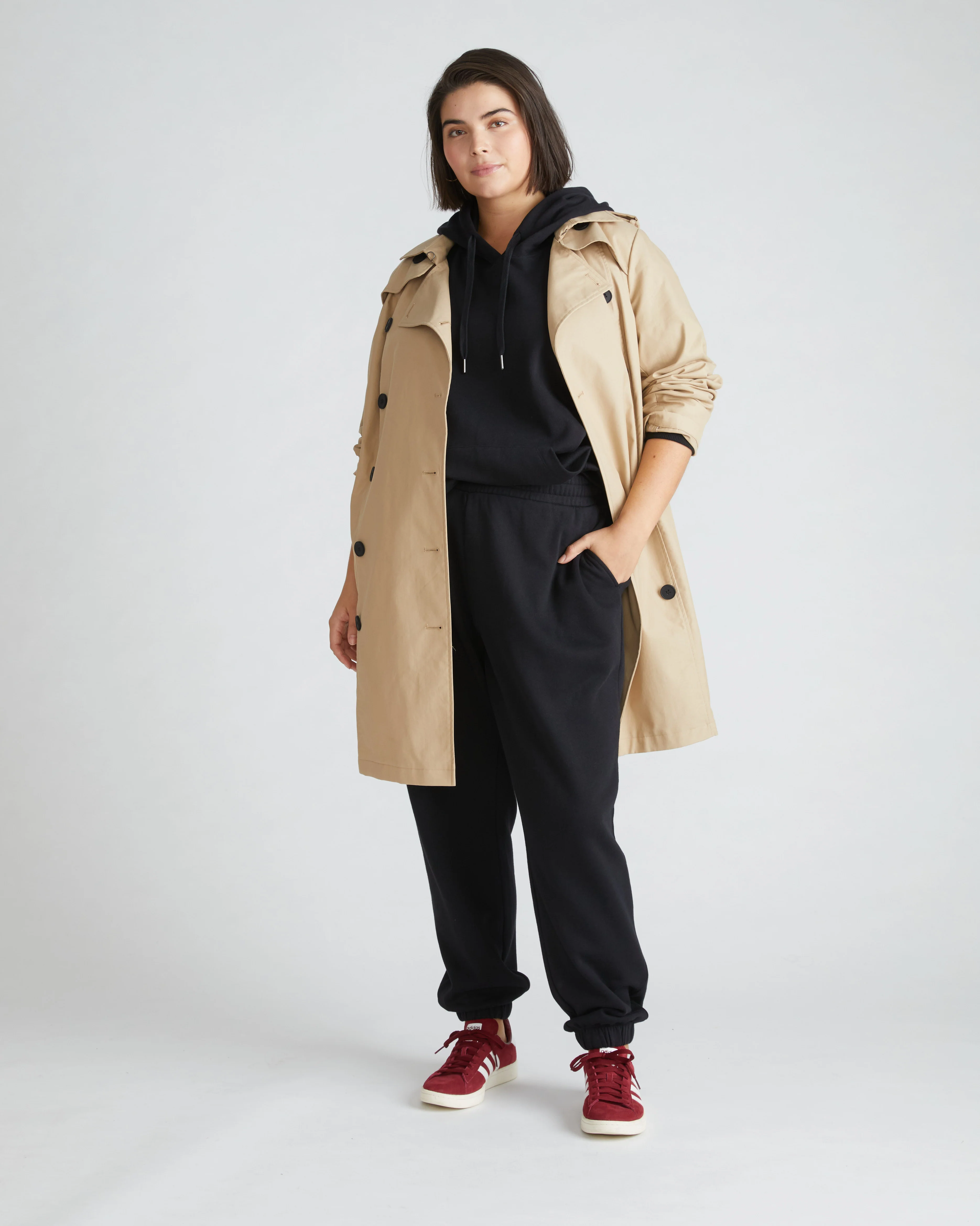 Derjon Trench Coat - Khaki - Image 6