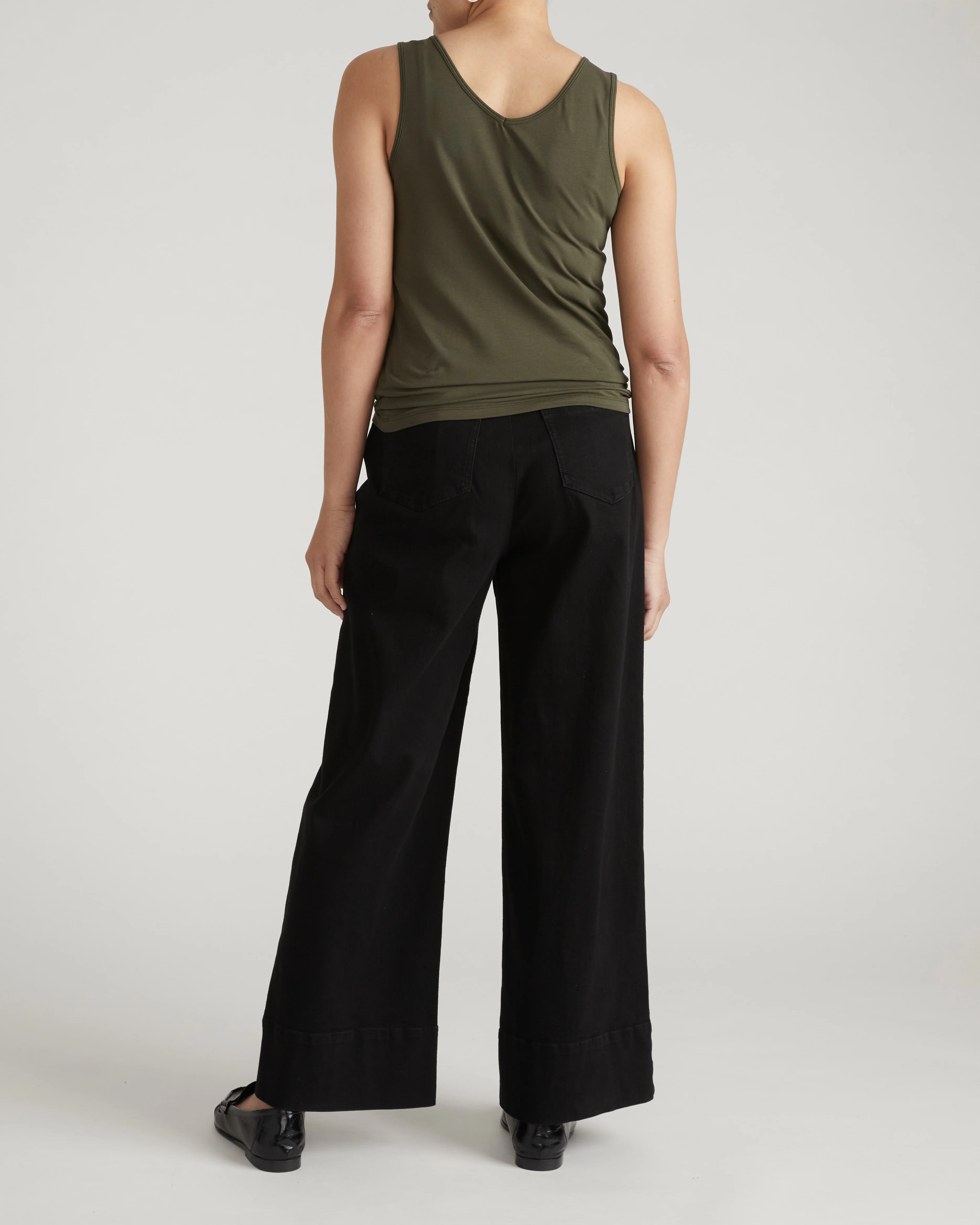 Double V Tank - Nori - Image 4
