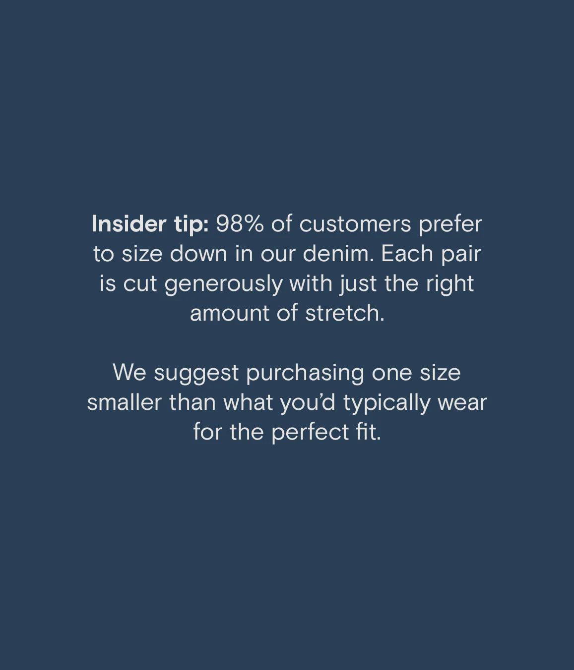 Elastic Waist Weekend Jeans - True Blue - Image 8