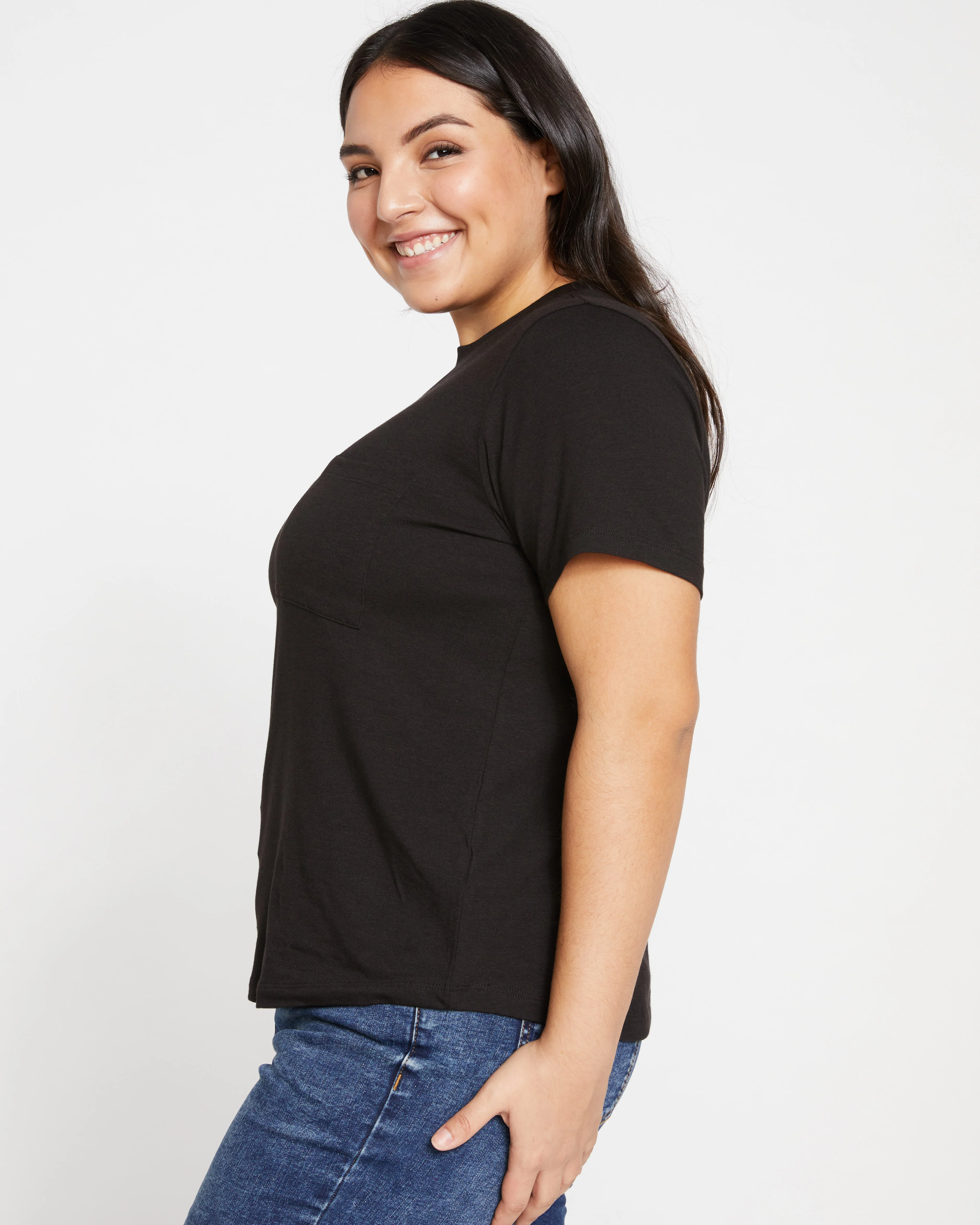 Garcon Tee - Black - Image 4