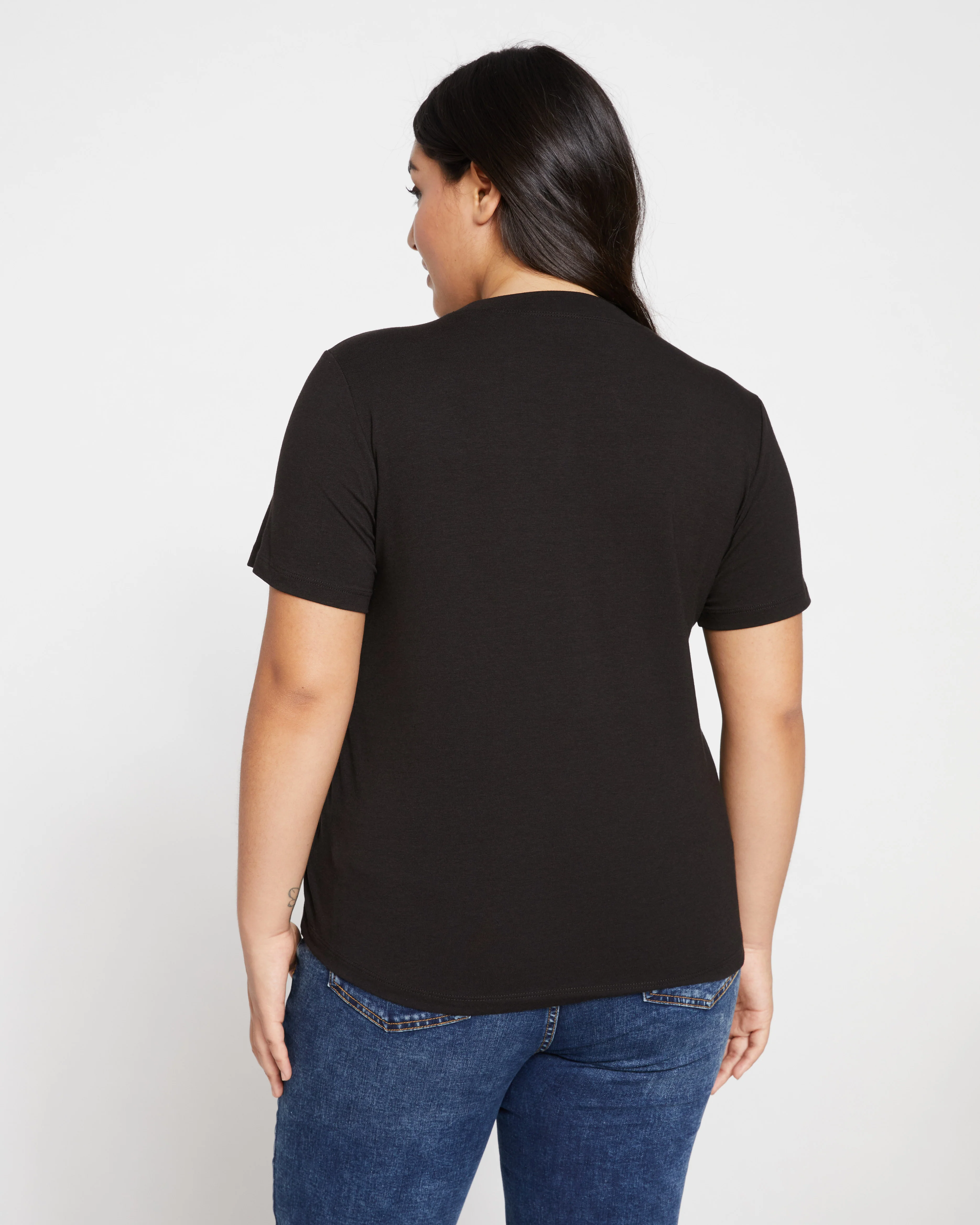 Garcon Tee - Black - Image 5