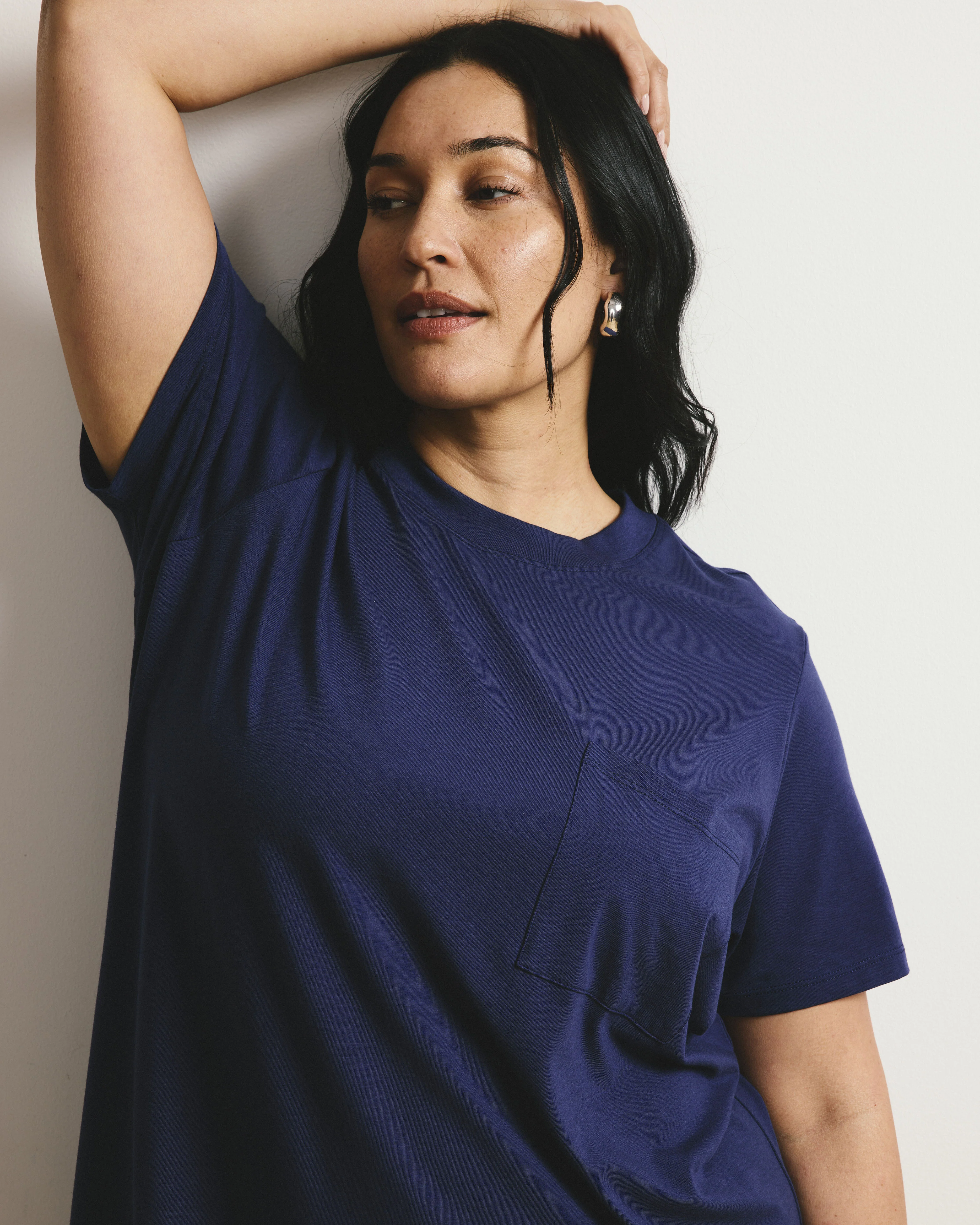 Garcon Tee Dress - Classic Navy - Image 2