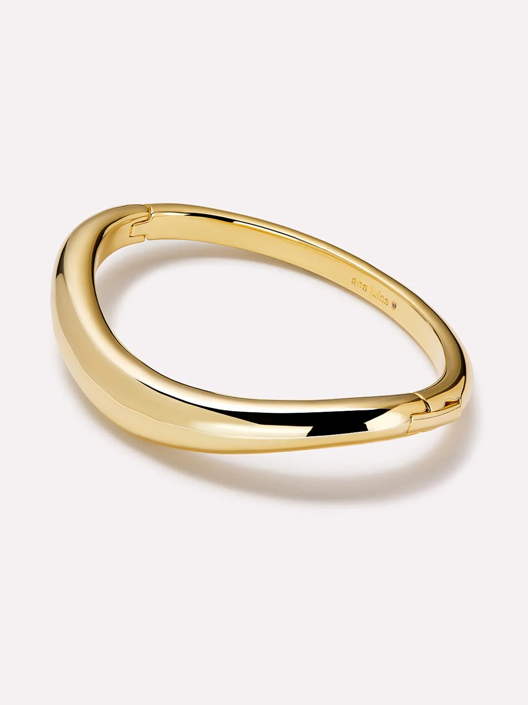 Ana Luisa Gold Bangle Bracelet - Talia - Image 2