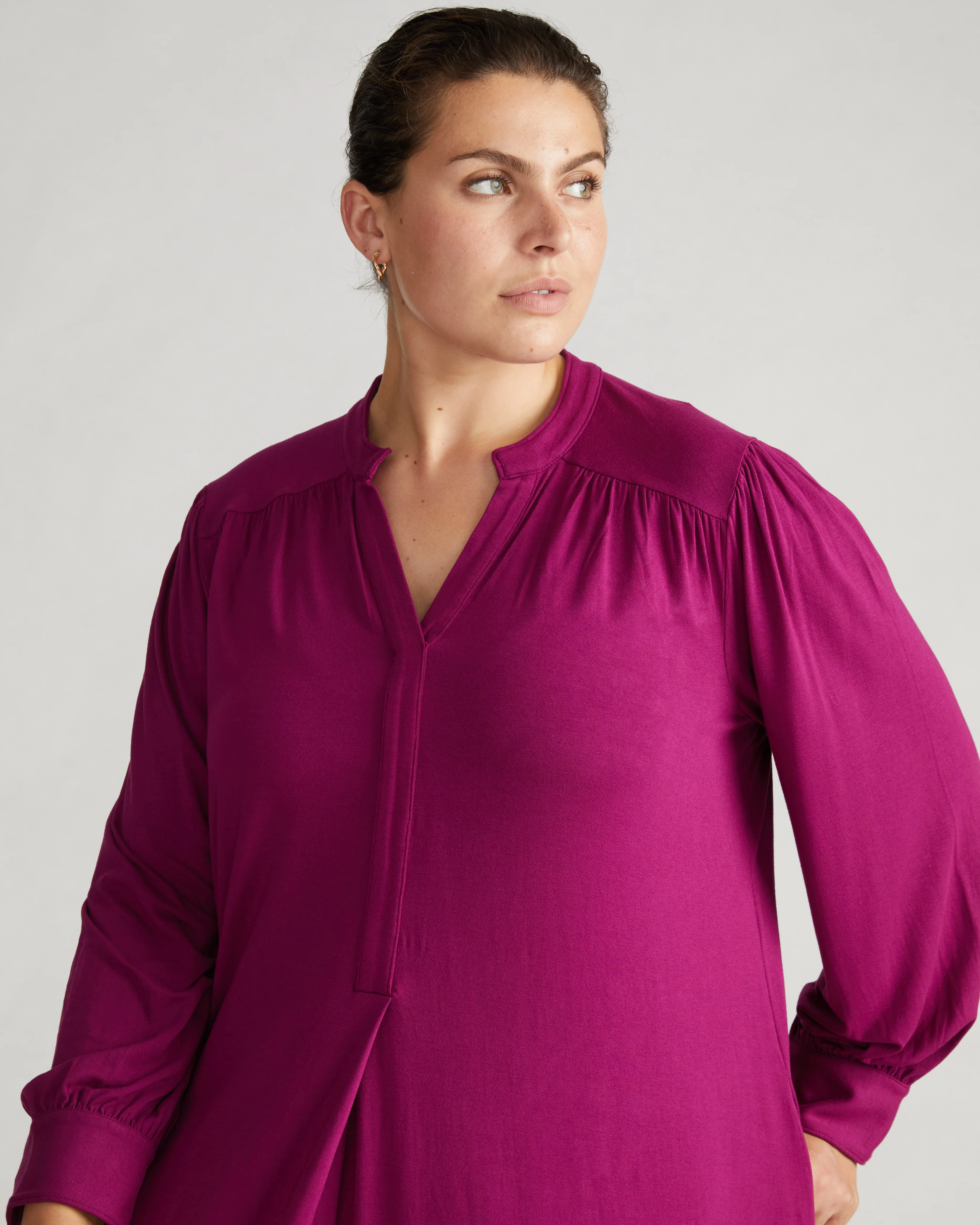 Gramercy Liquid Jersey Dress - Rothko Purple - Image 4