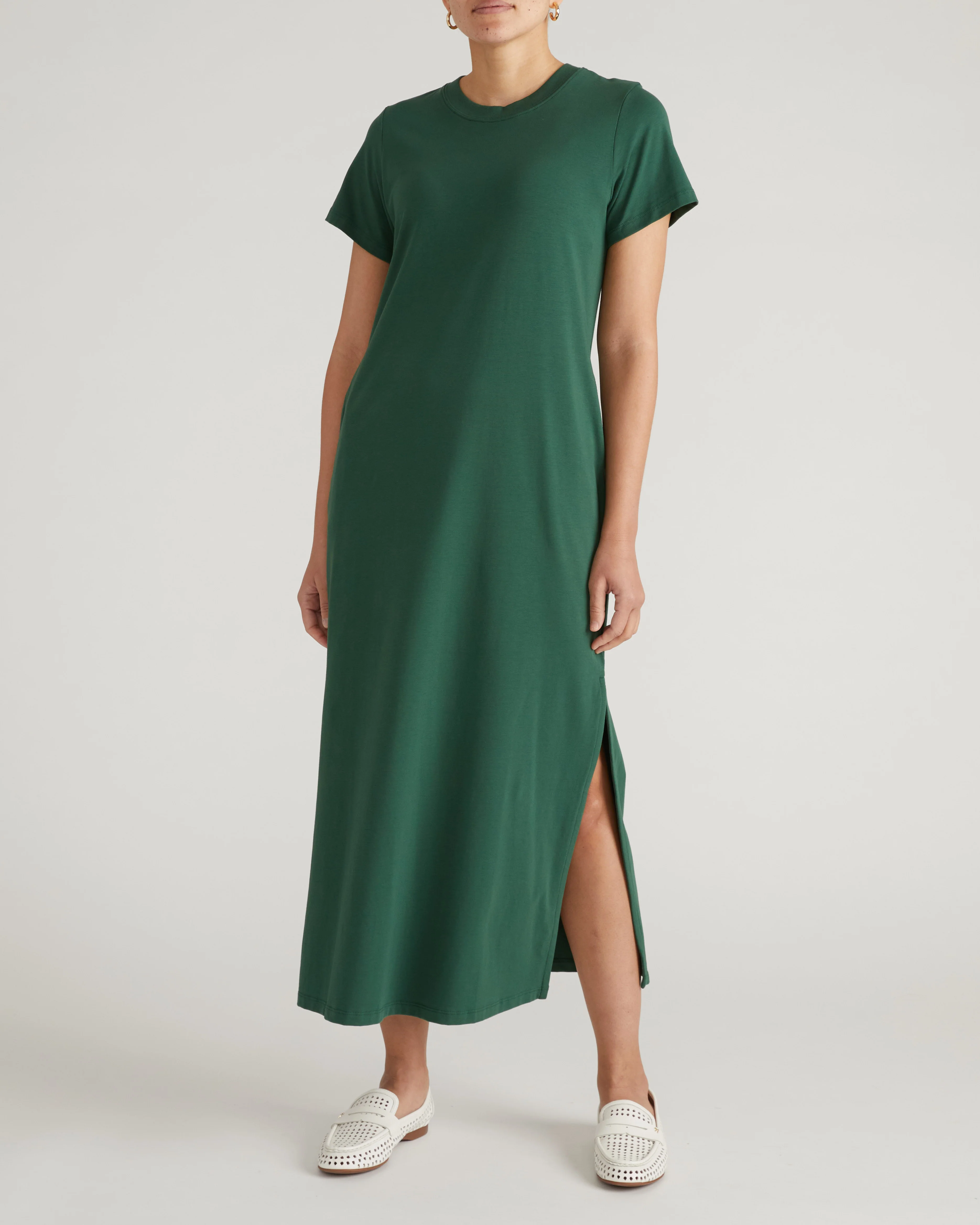 Halie Maxi T-Shirt Dress - Conifer - Image 5
