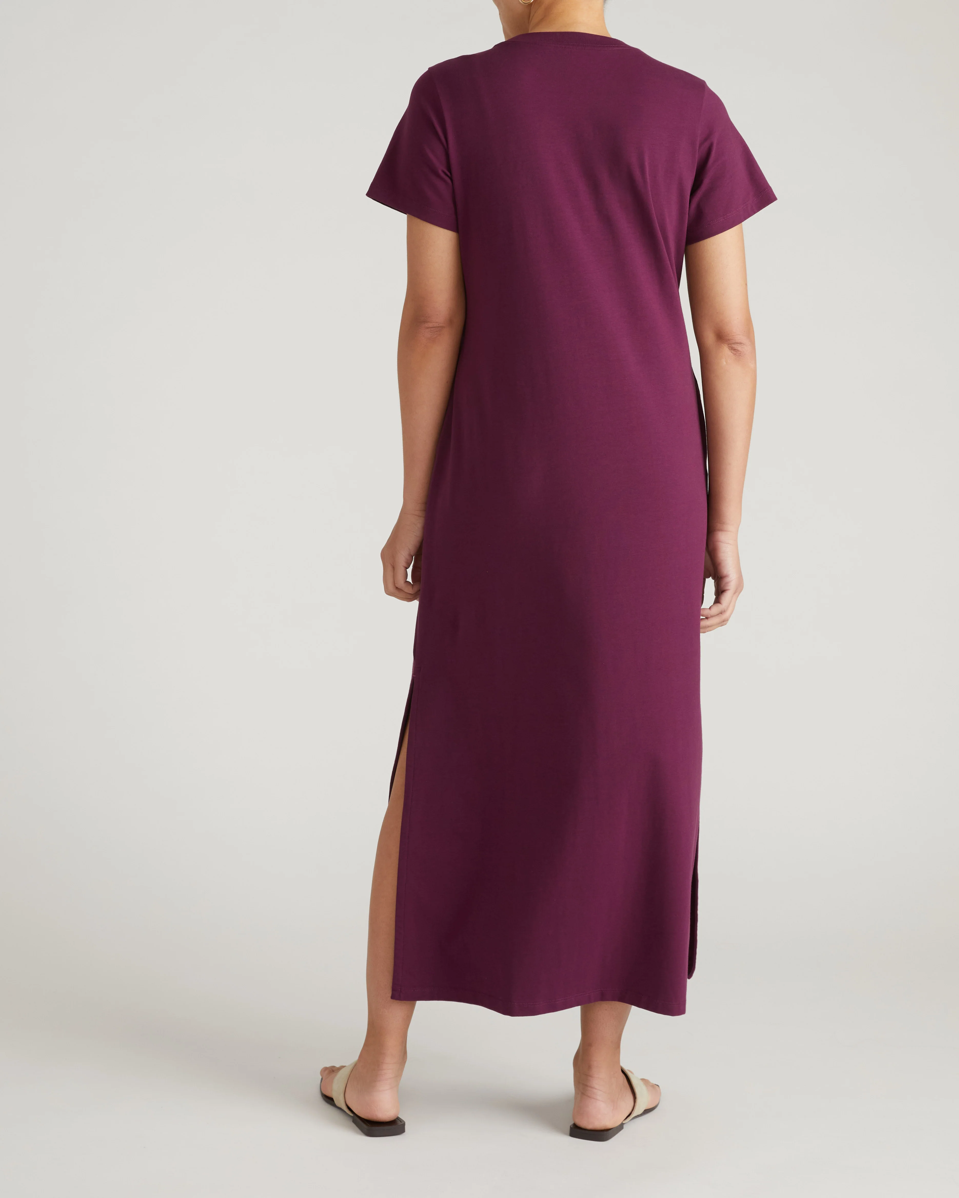 Halie Maxi T-Shirt Dress - Gamay - Image 9