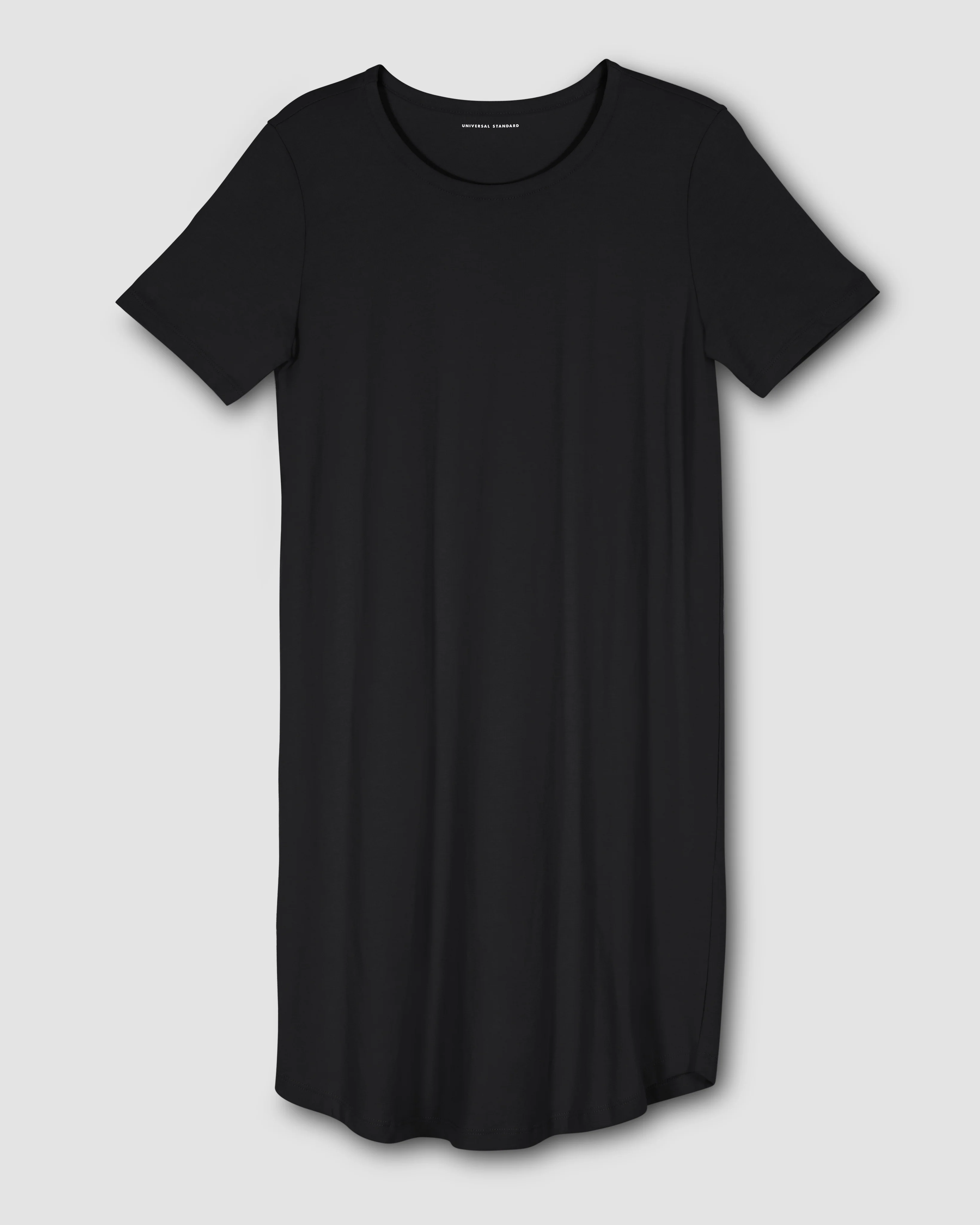 Halie T-Shirt Dress - Black - Image 4