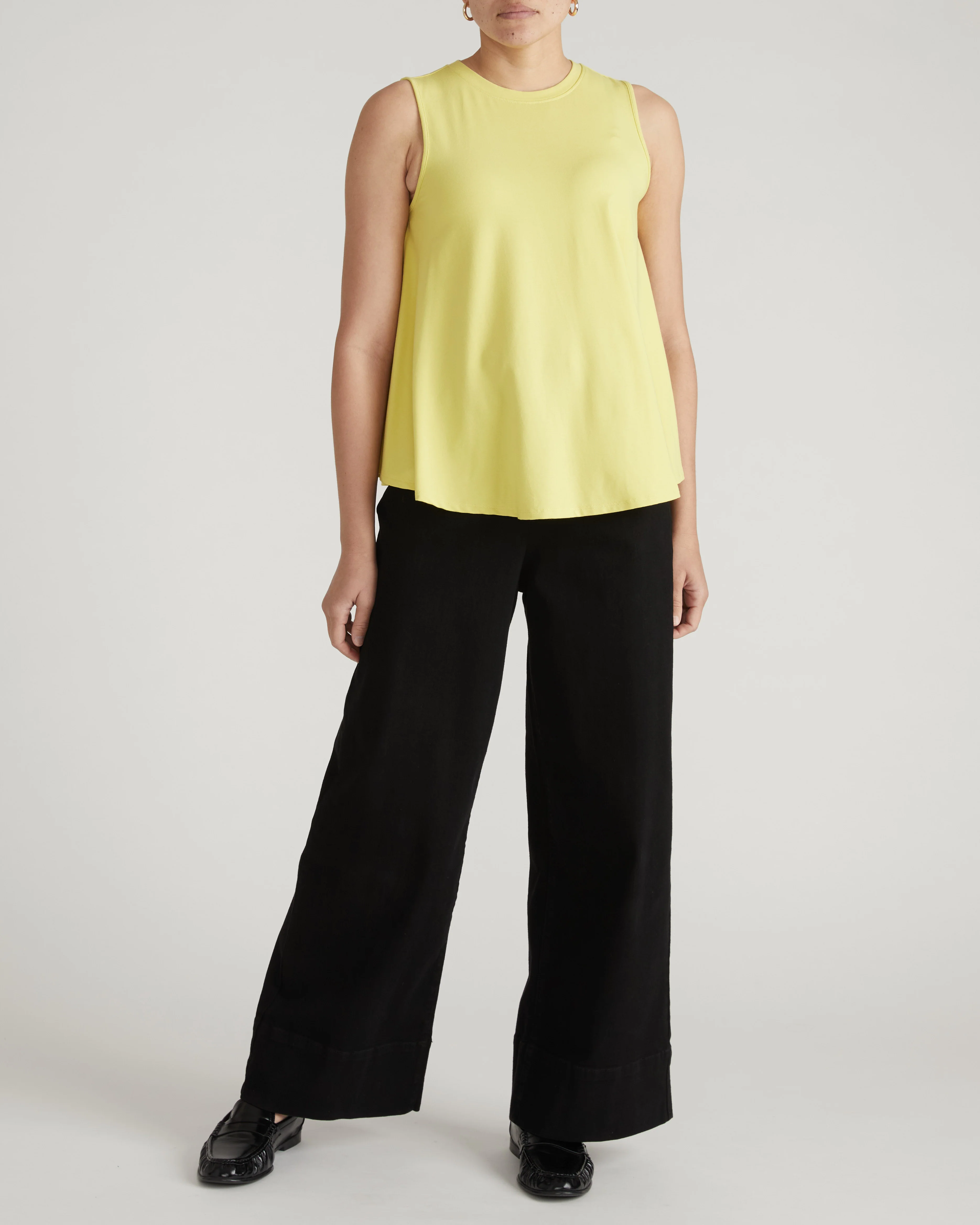 Heatwave Divine Jersey Flared Tank - Pomelo - Image 2