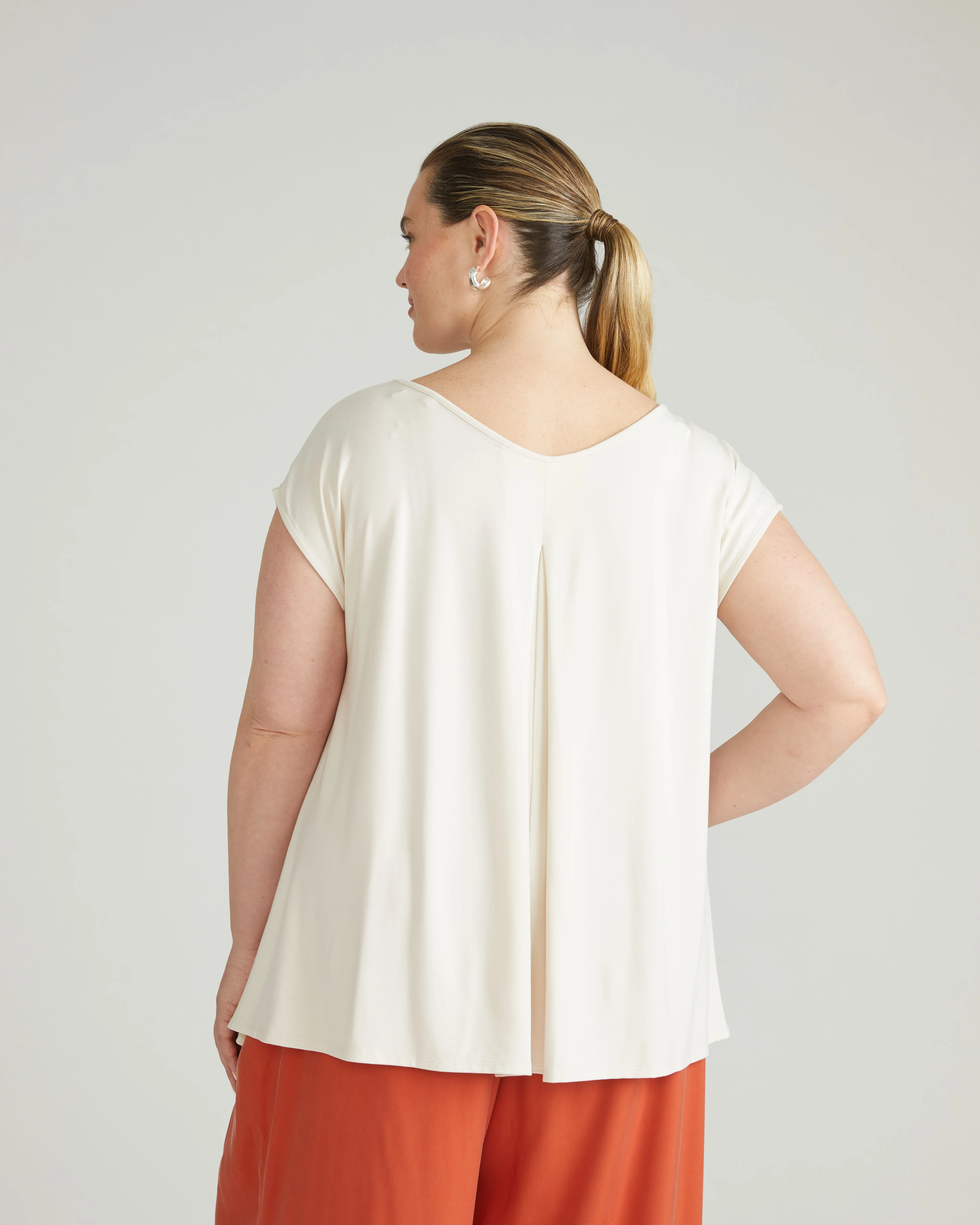 Heatwave Divine Jersey Flared Top - Vapor - Image 3