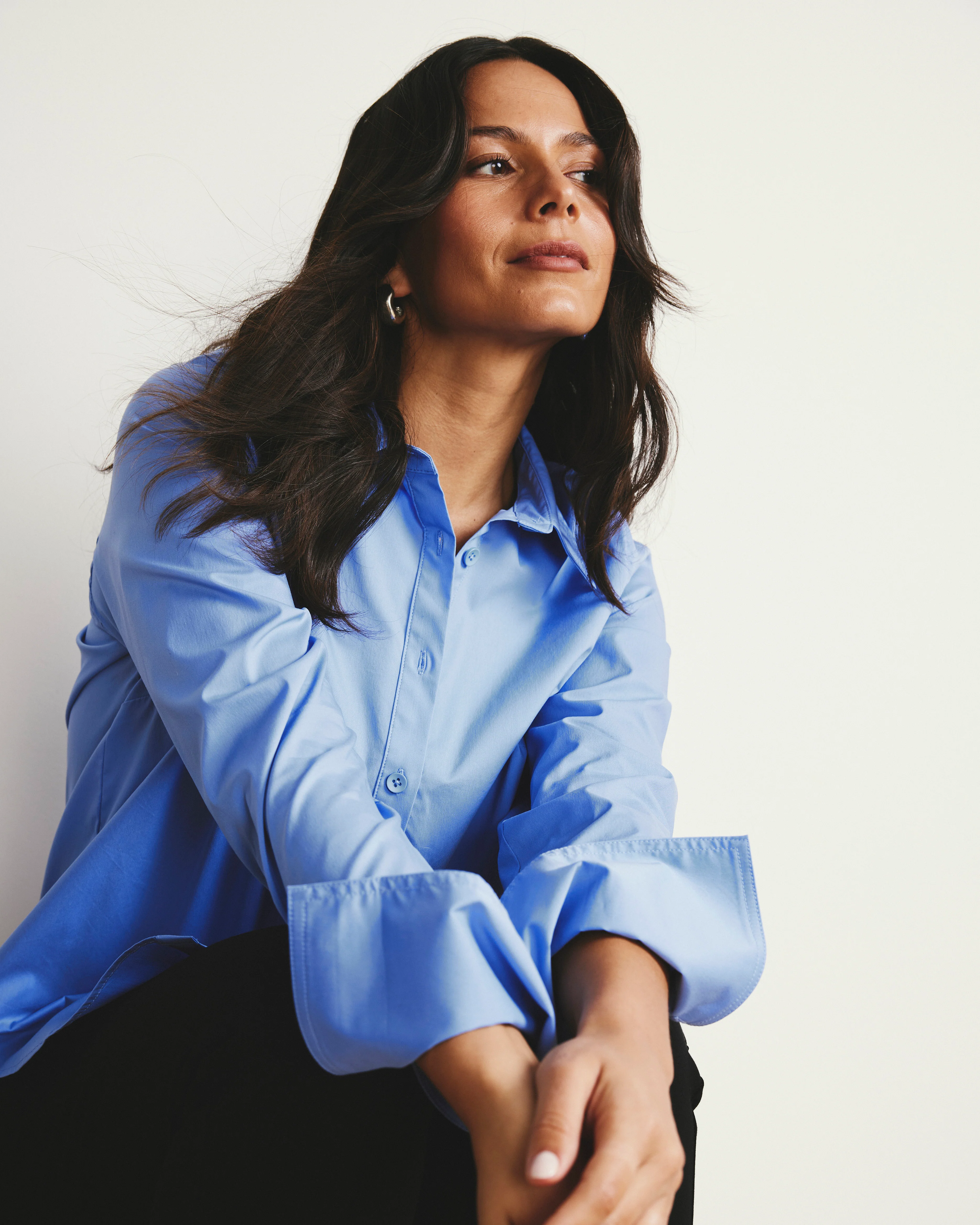Henning x US Madison Shirt - Soft Blue - Image 2