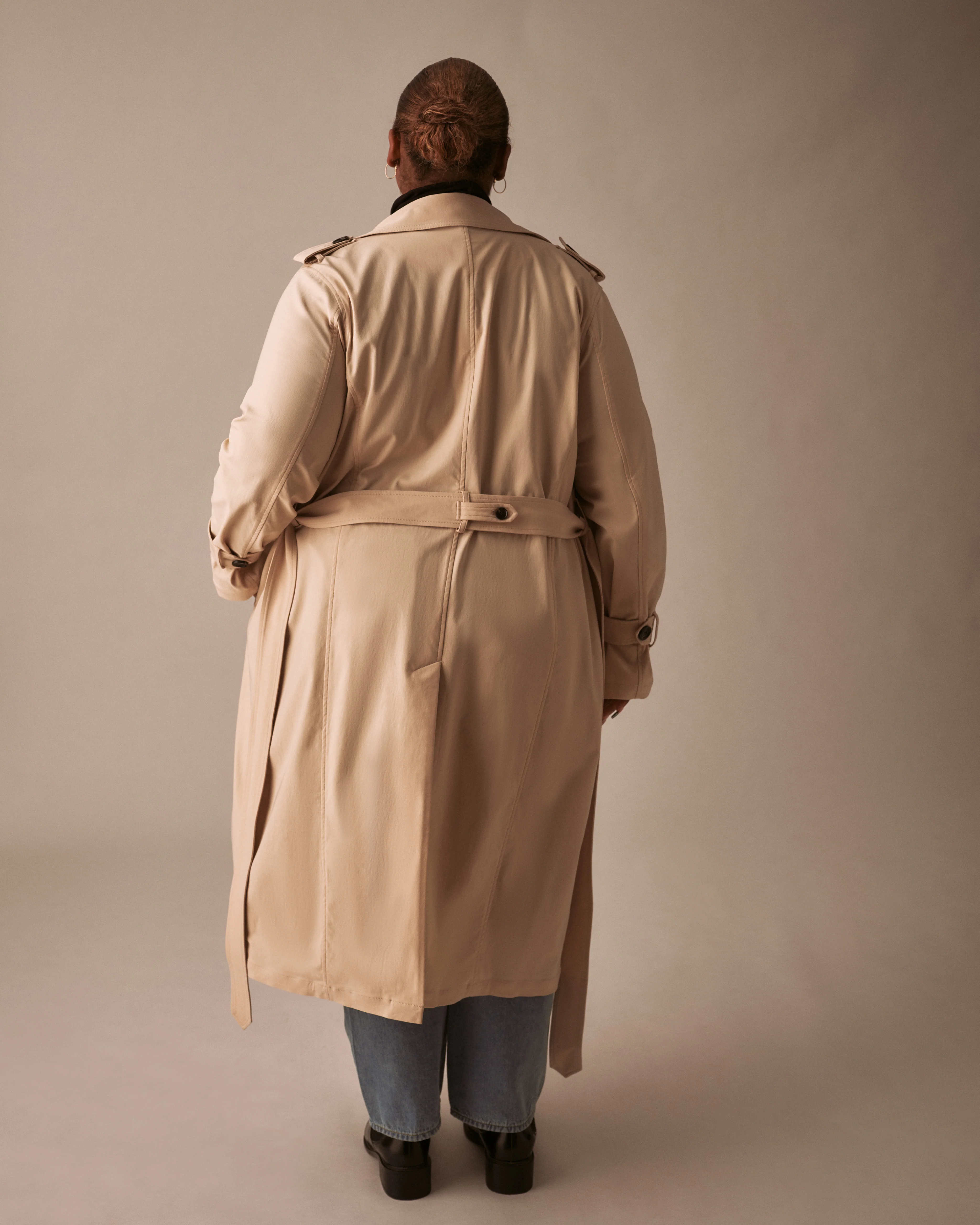 Henning x US Park Soft Trench - Birch - Image 8