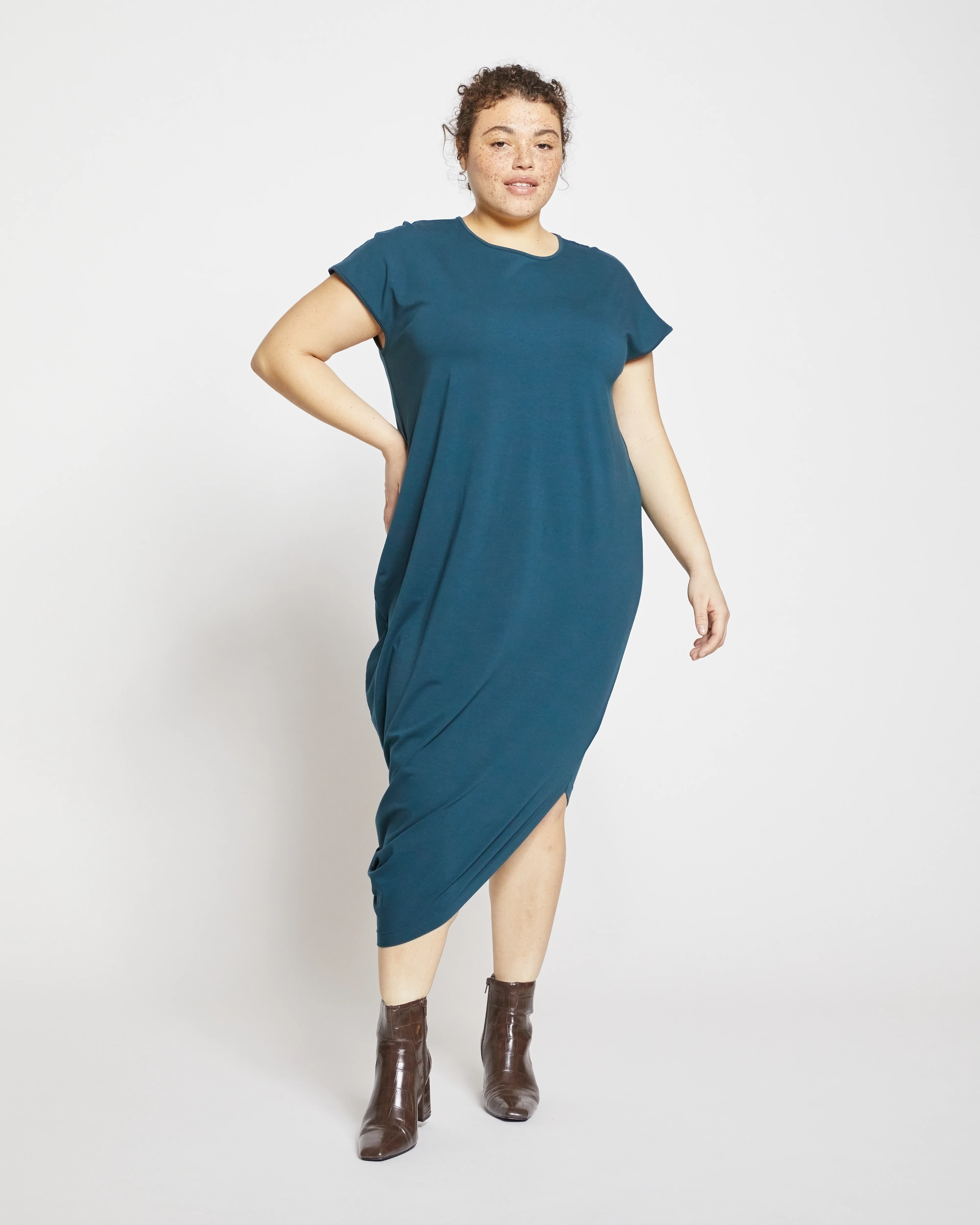 Iconic Geneva Dress - Deep Sea - Image 4