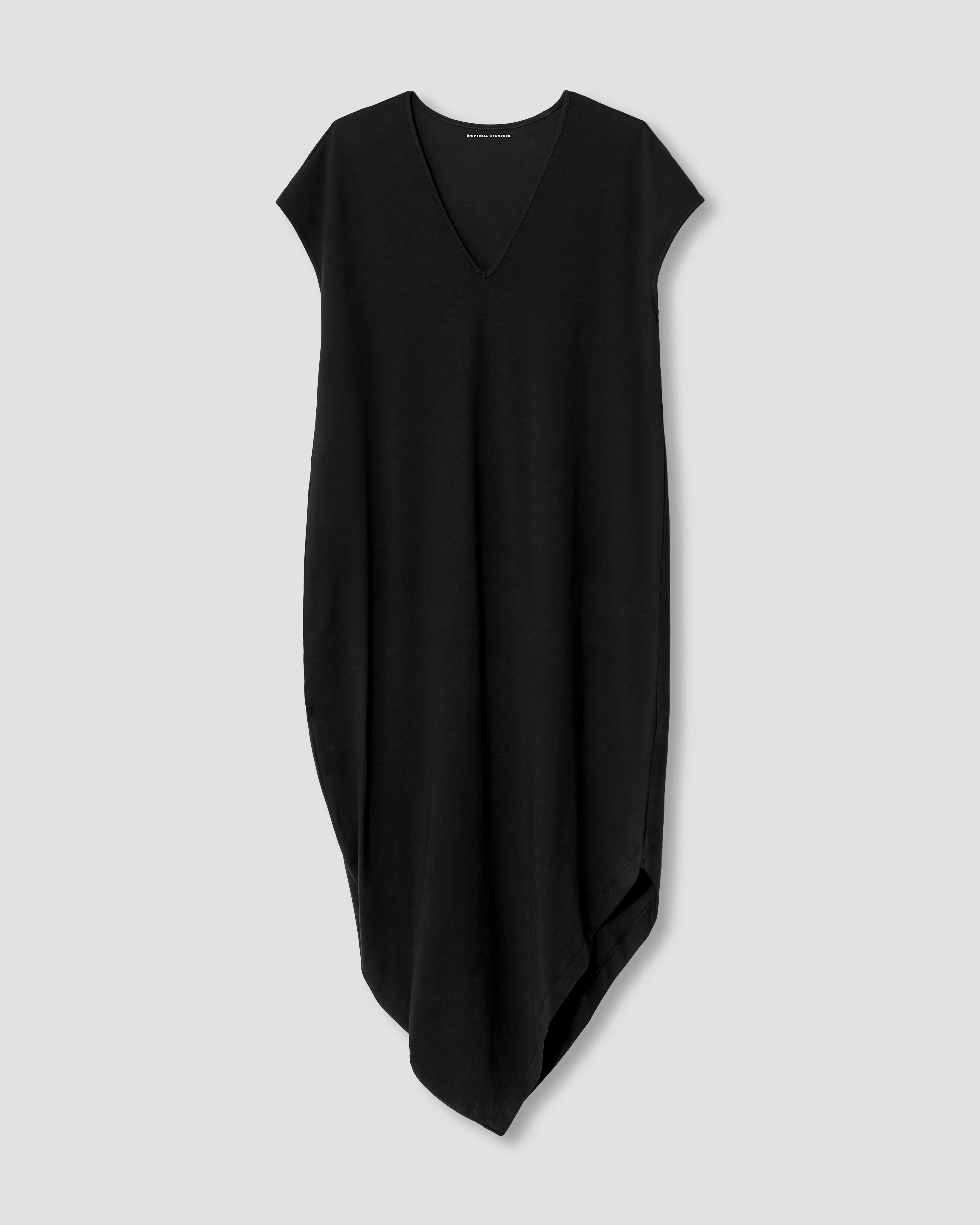 Iconic Geneva V-Neck Dress - Black - Image 5