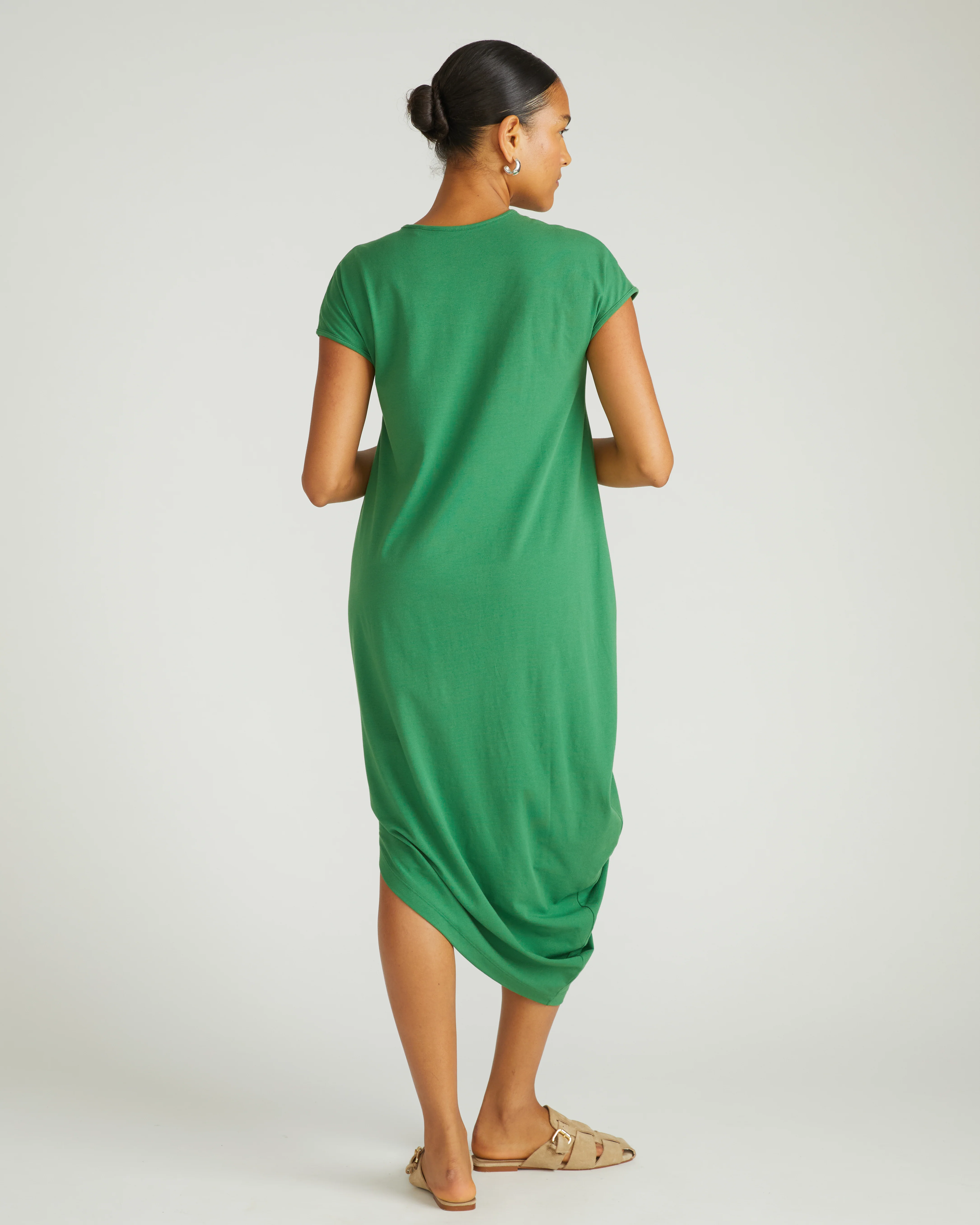 Iconic Geneva V-Neck Dress - Clover - Image 6