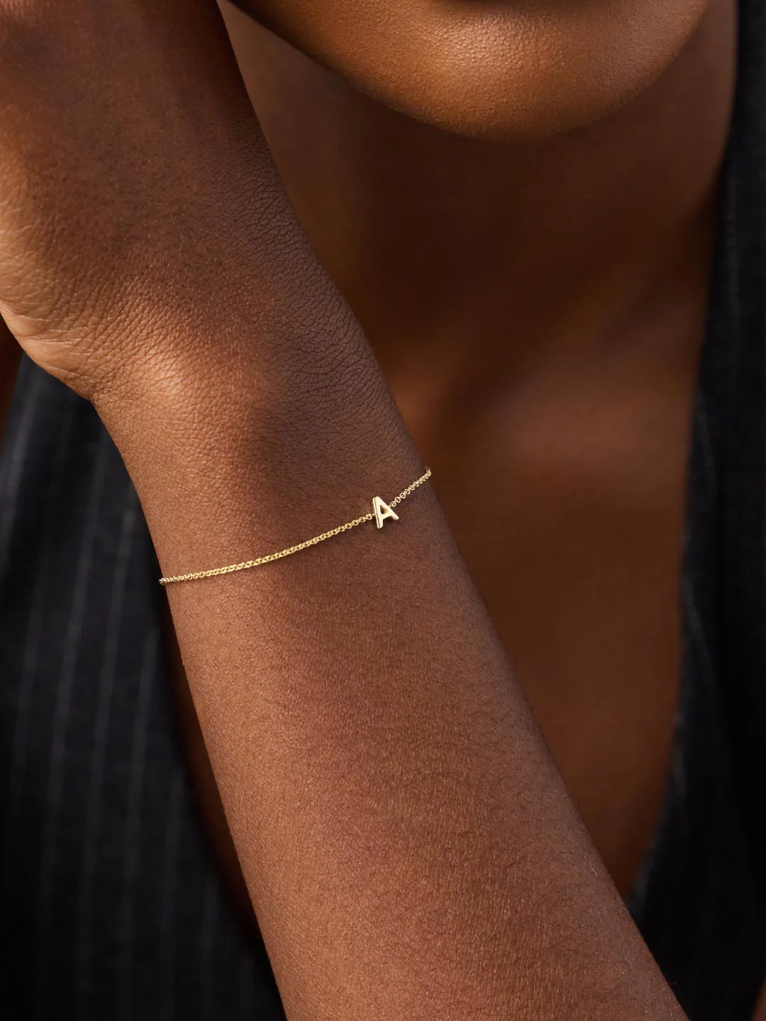 Ana Luisa Initial Bracelet - Letter Bracelet - Image 2