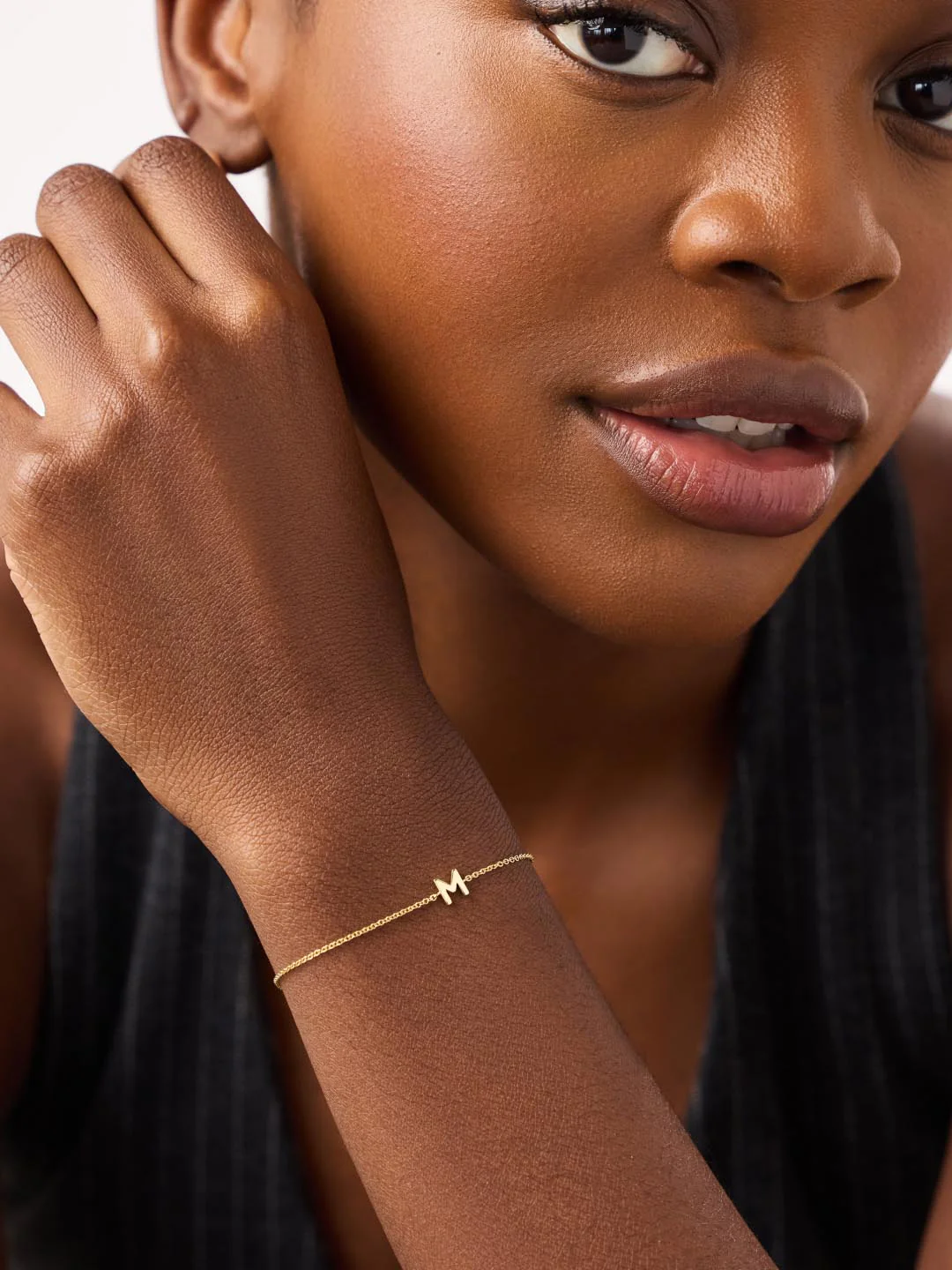 Ana Luisa Initial Bracelet - Letter Bracelet - Image 3