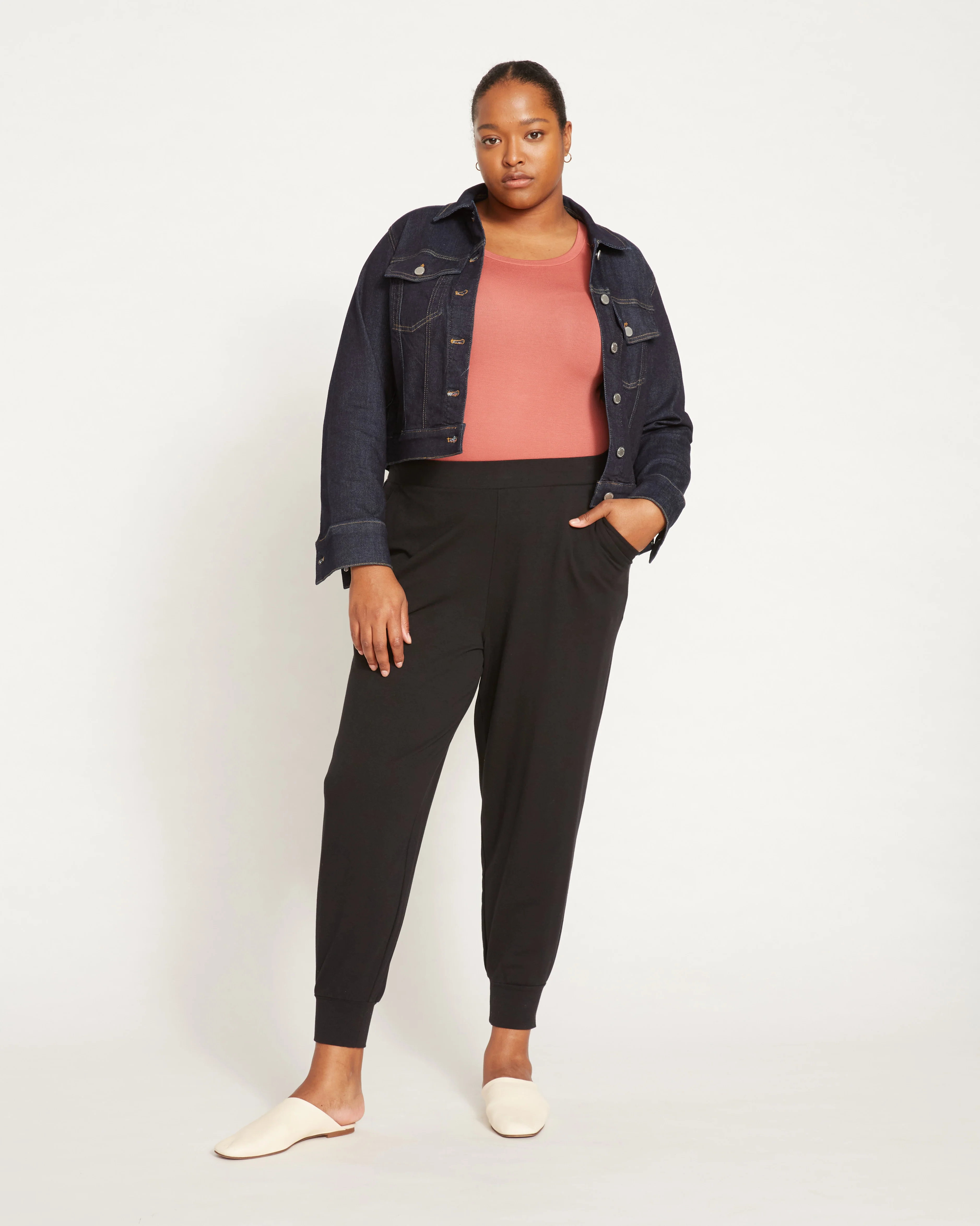 Kelsey Denim Jacket - Vintage Indigo Selvedge - Image 13