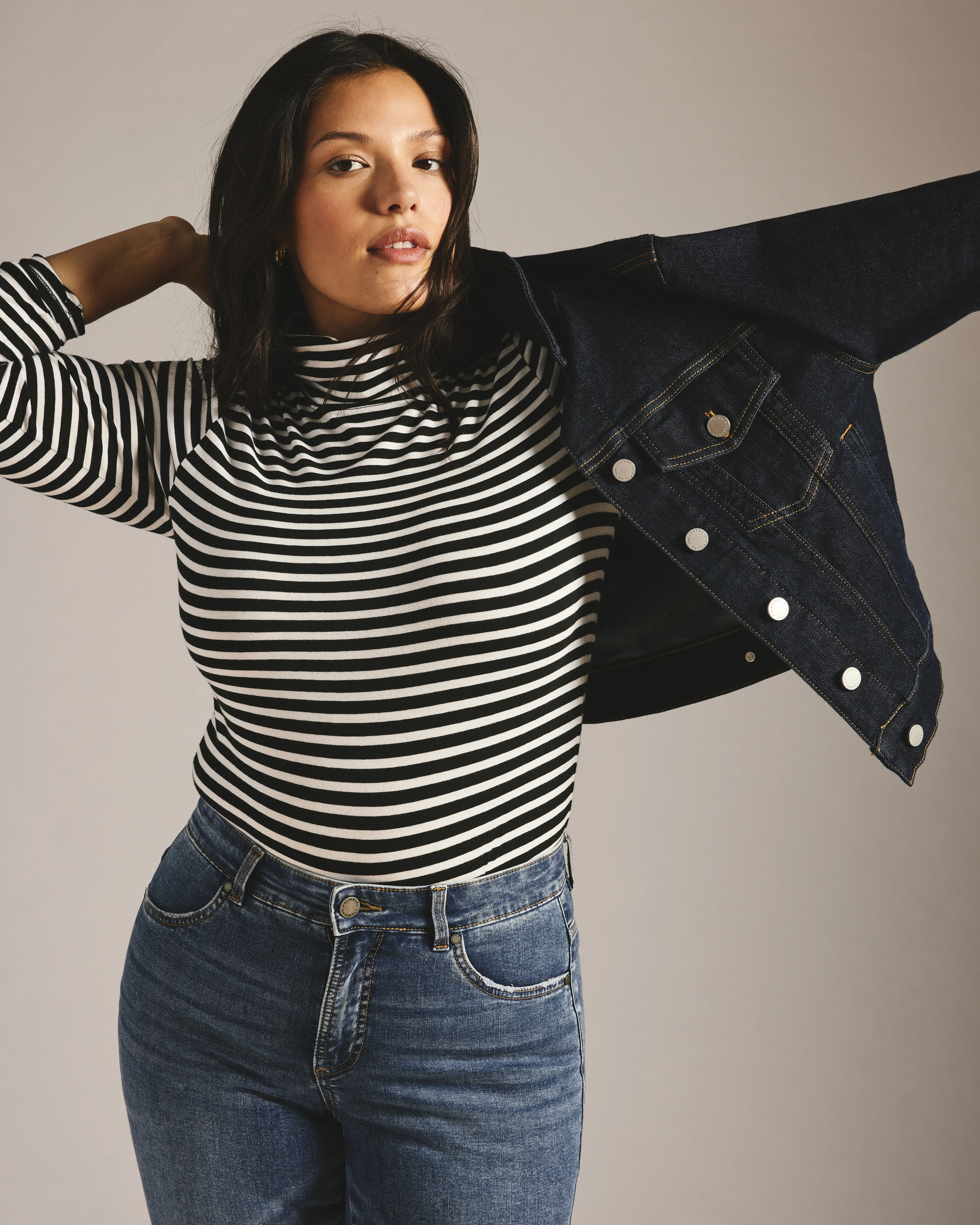 Kelsey Denim Jacket - Vintage Indigo Selvedge - Image 3