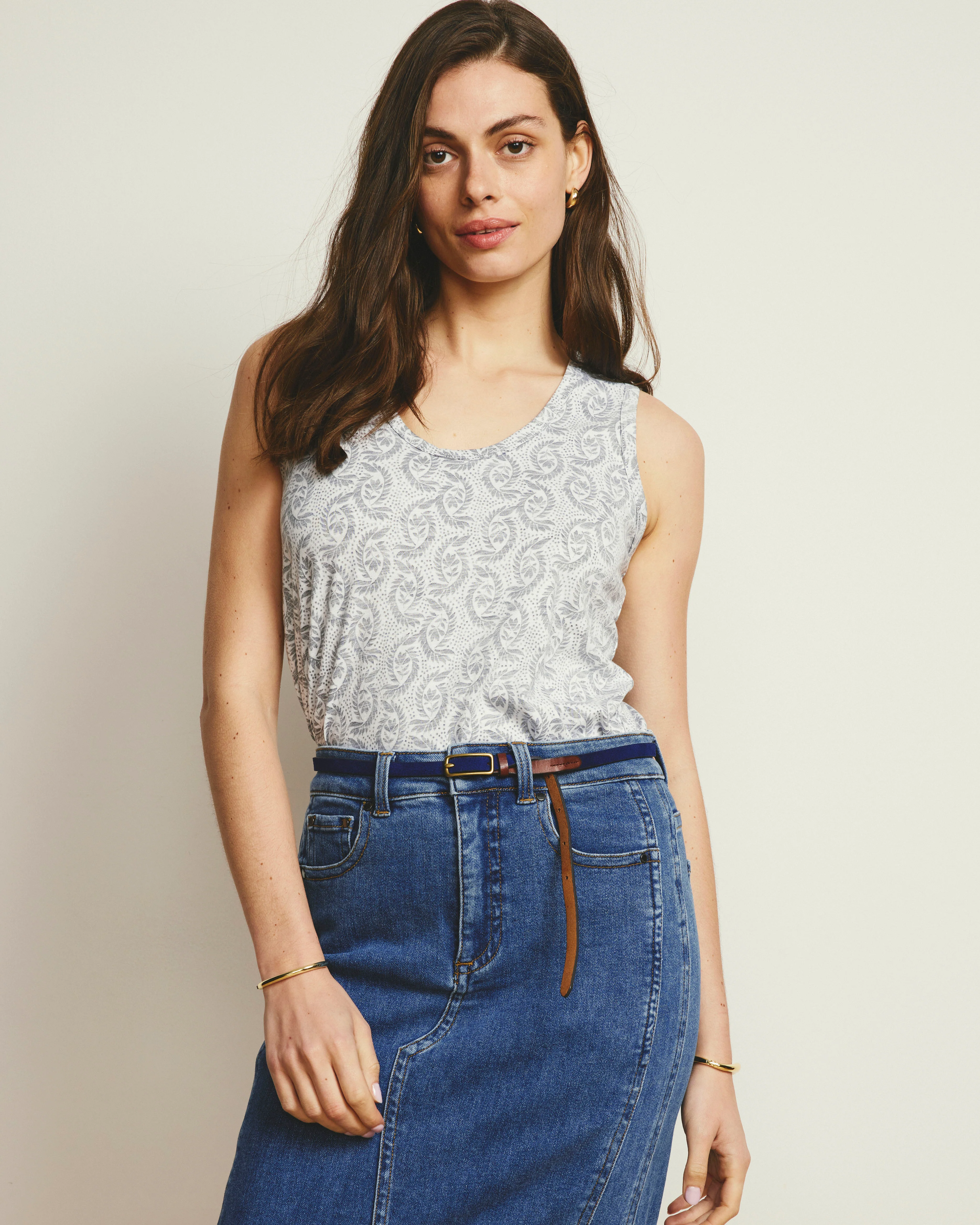 Light-As-Air Tank - Faded Print - Image 2