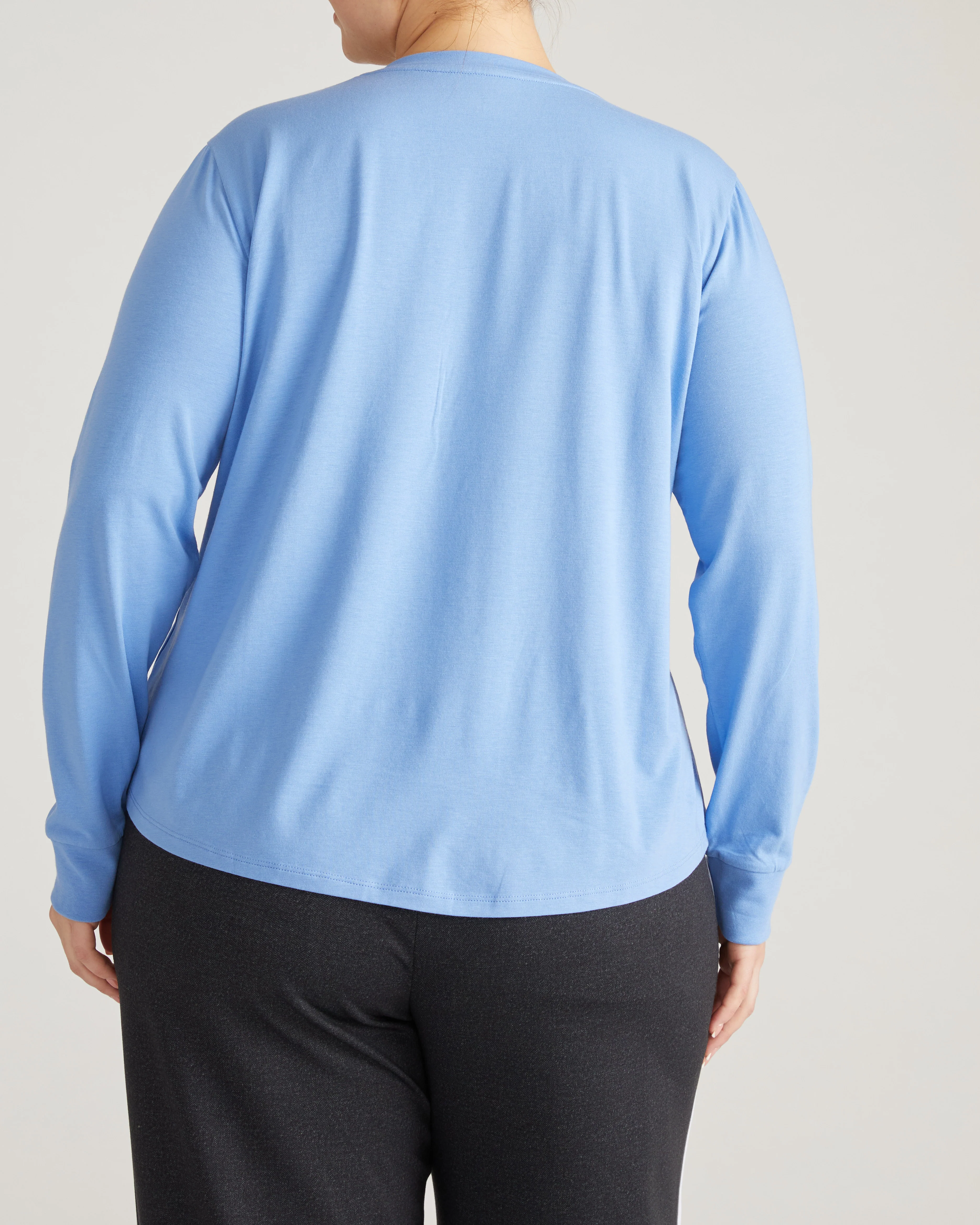 Long Sleeve Tee Rex - Seaside Blue - Image 4
