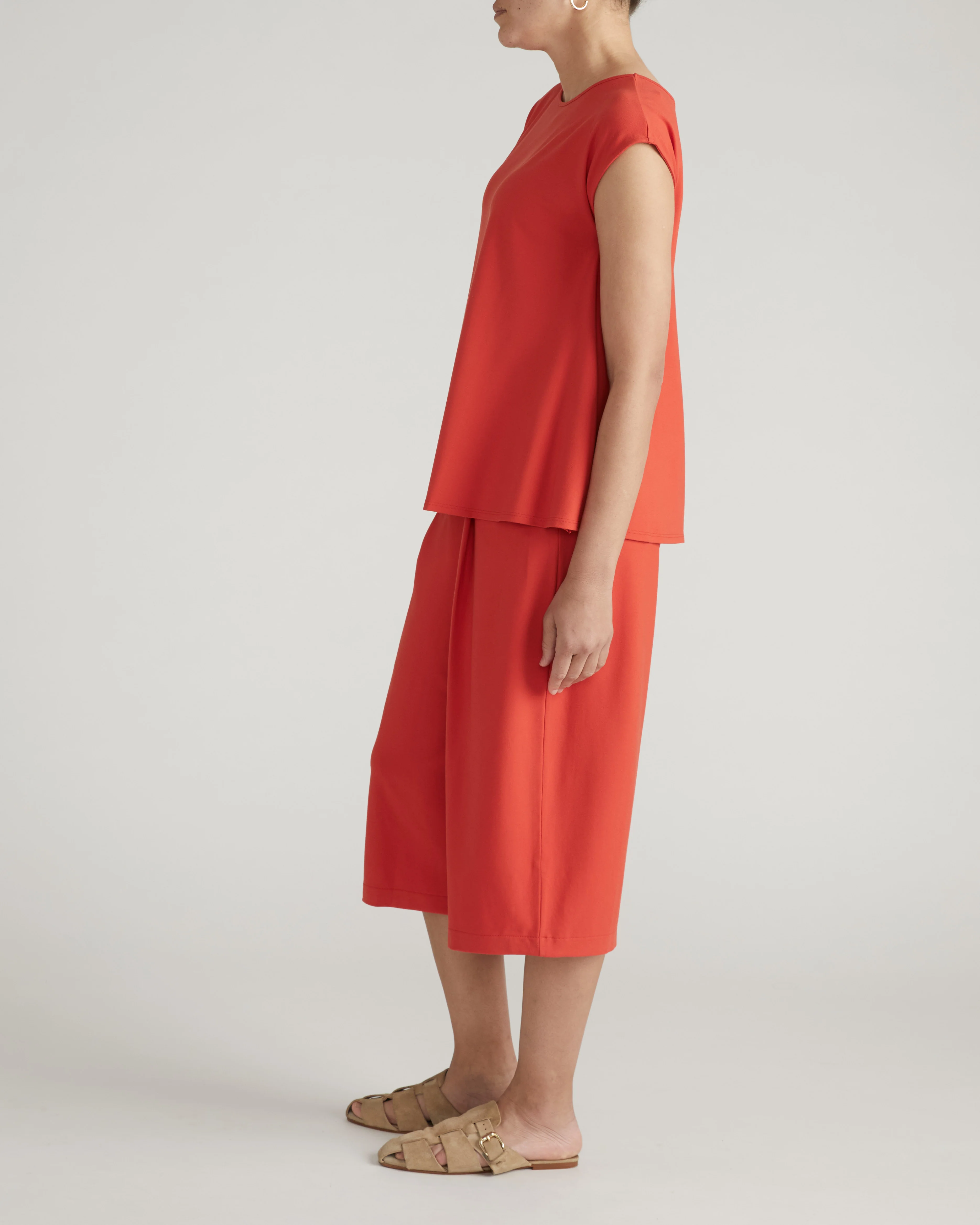 Lotti Jersey Culottes - Shoreline Sunset - Image 3