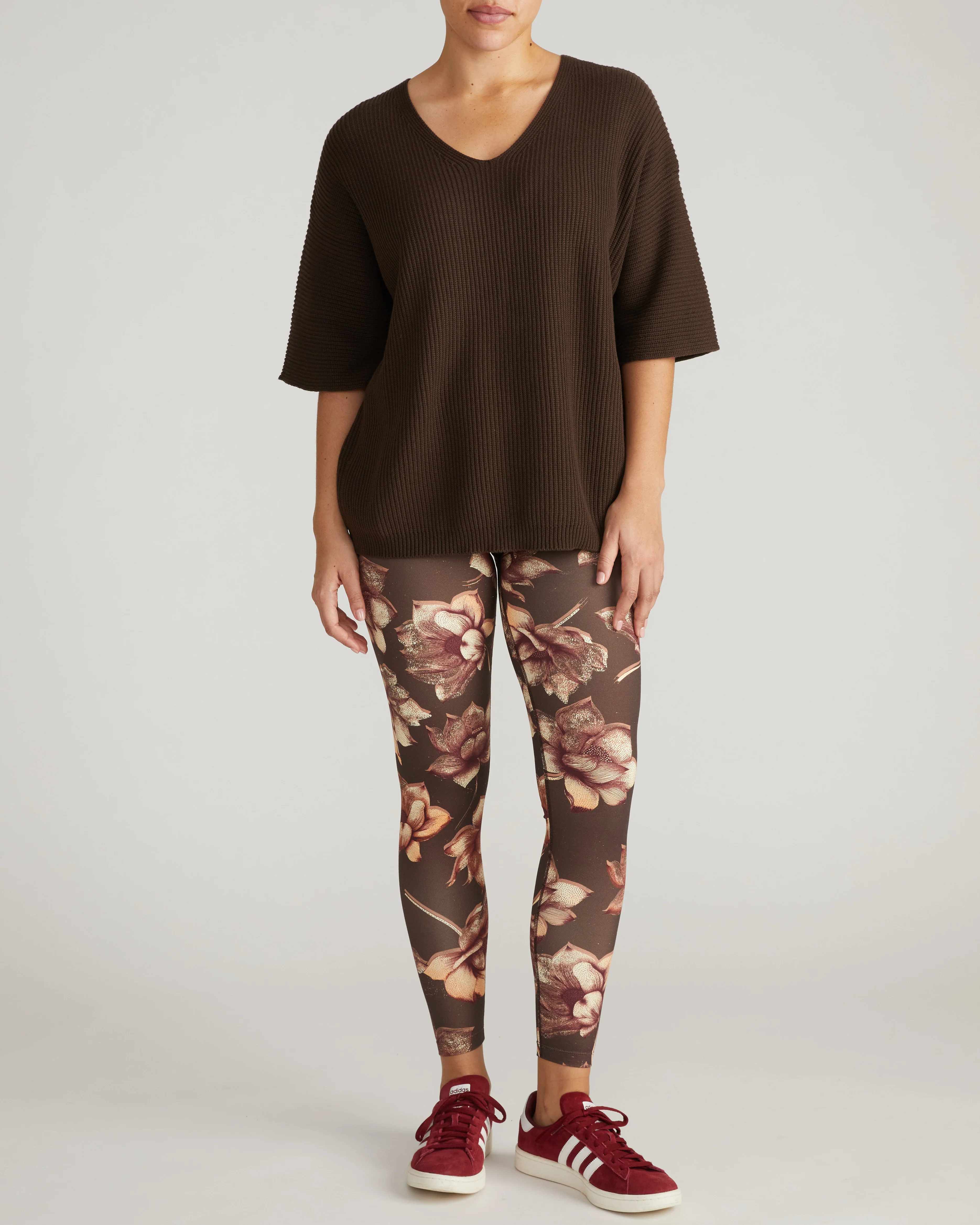 Lotus Sweater - Deep Brown - Image 4