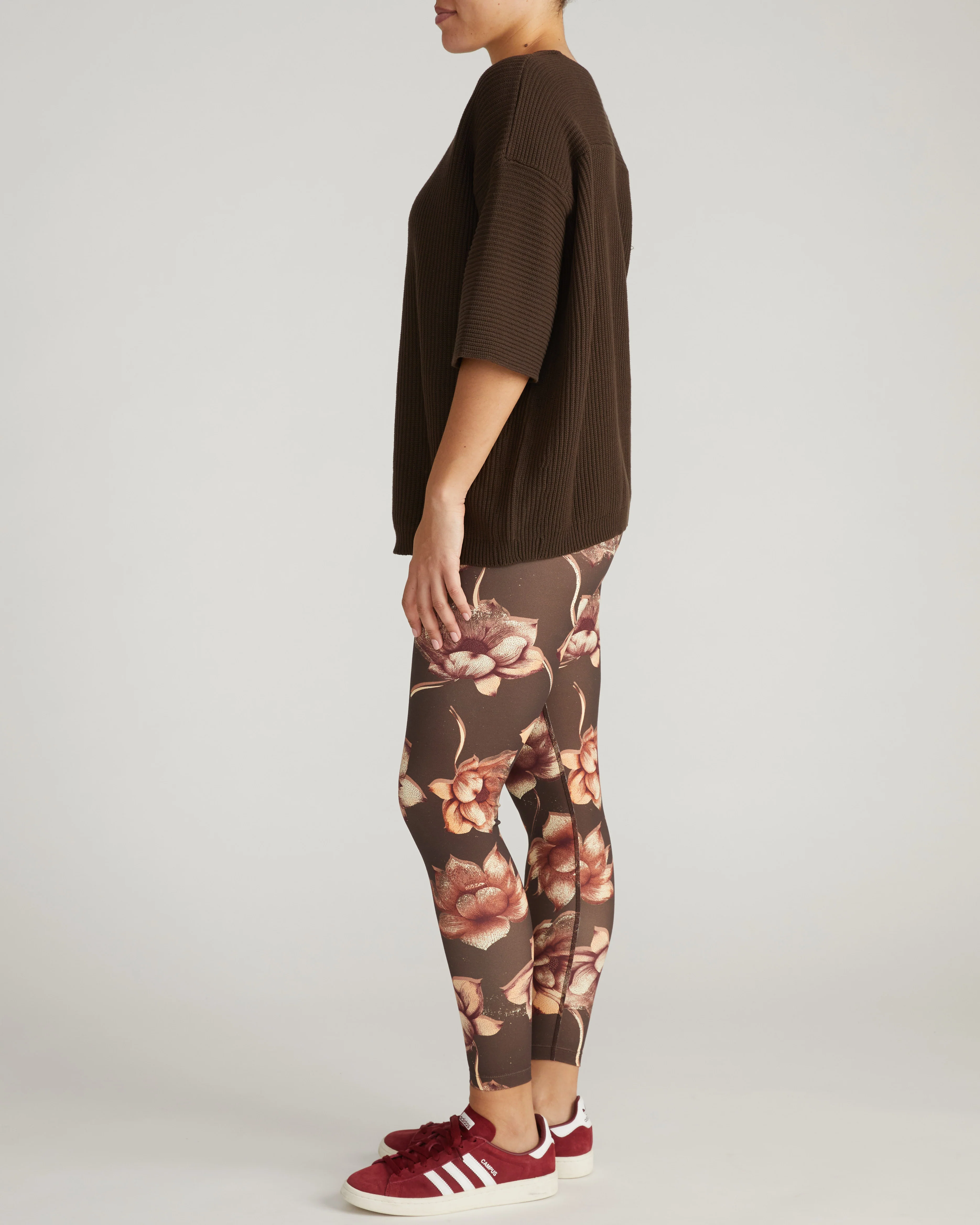 Lotus Sweater - Deep Brown - Image 6