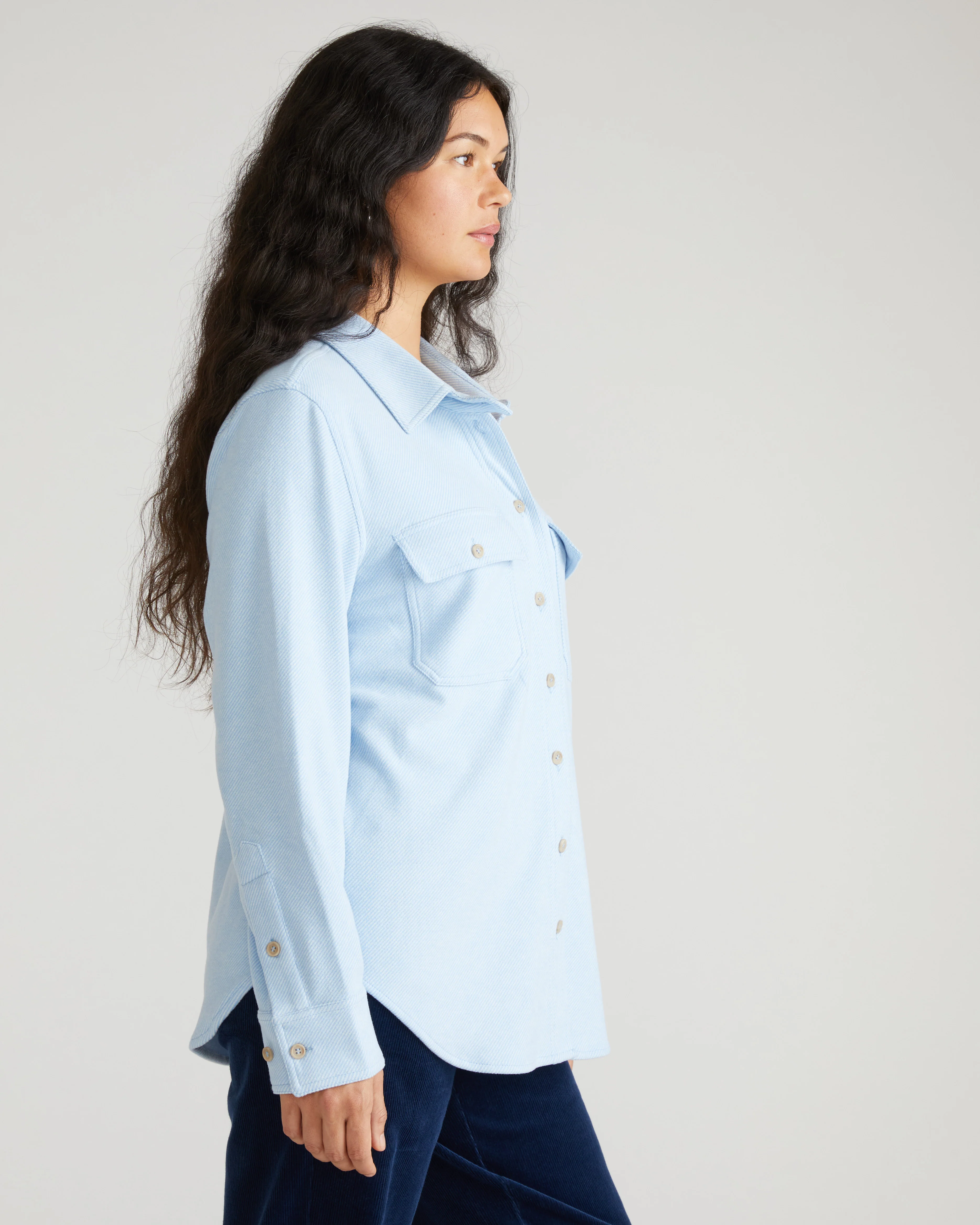 Maine Stretch Flannel Shirt - Battenberg Twill - Image 2