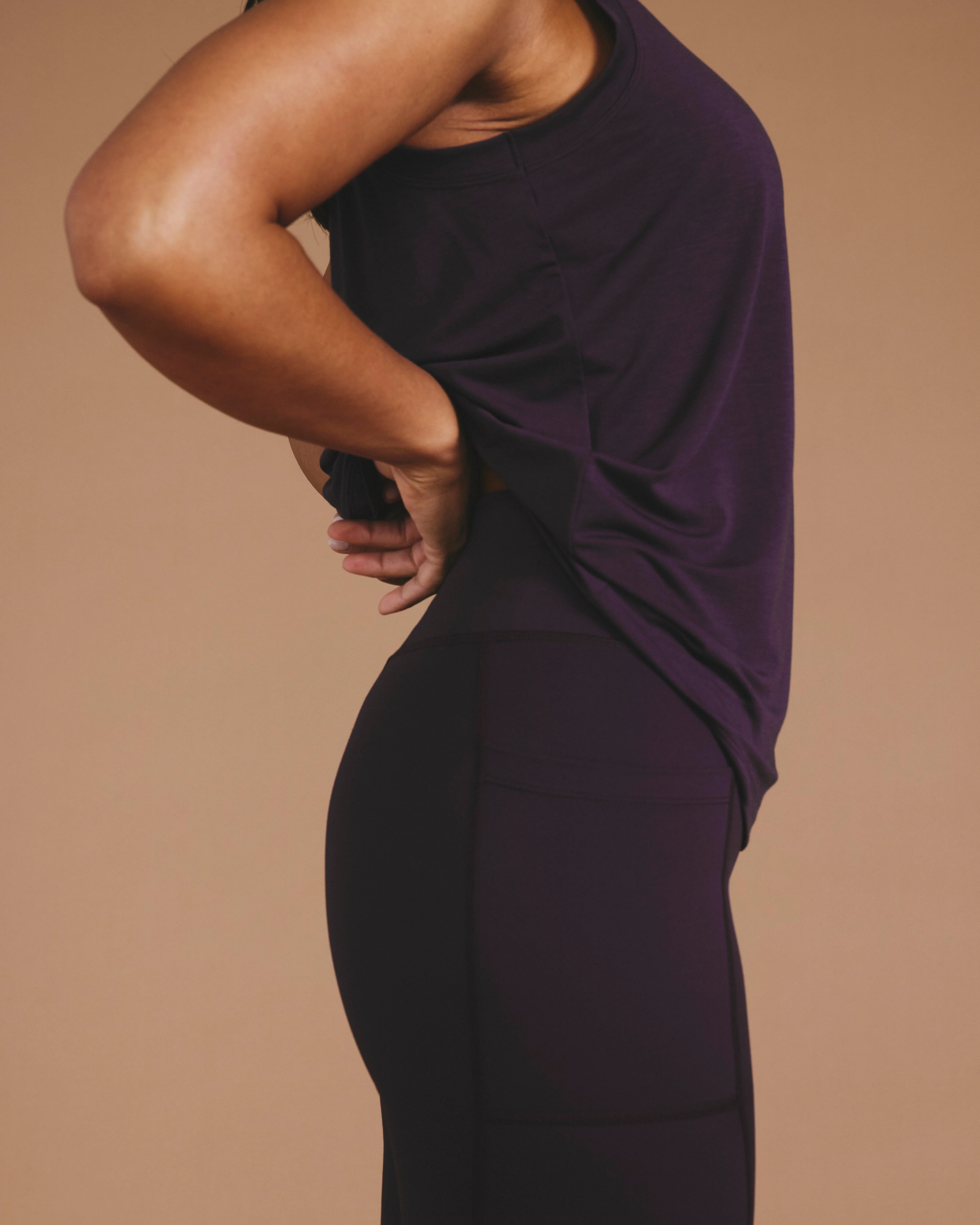 Mia Movement Tank - Purple Jewel - Image 4