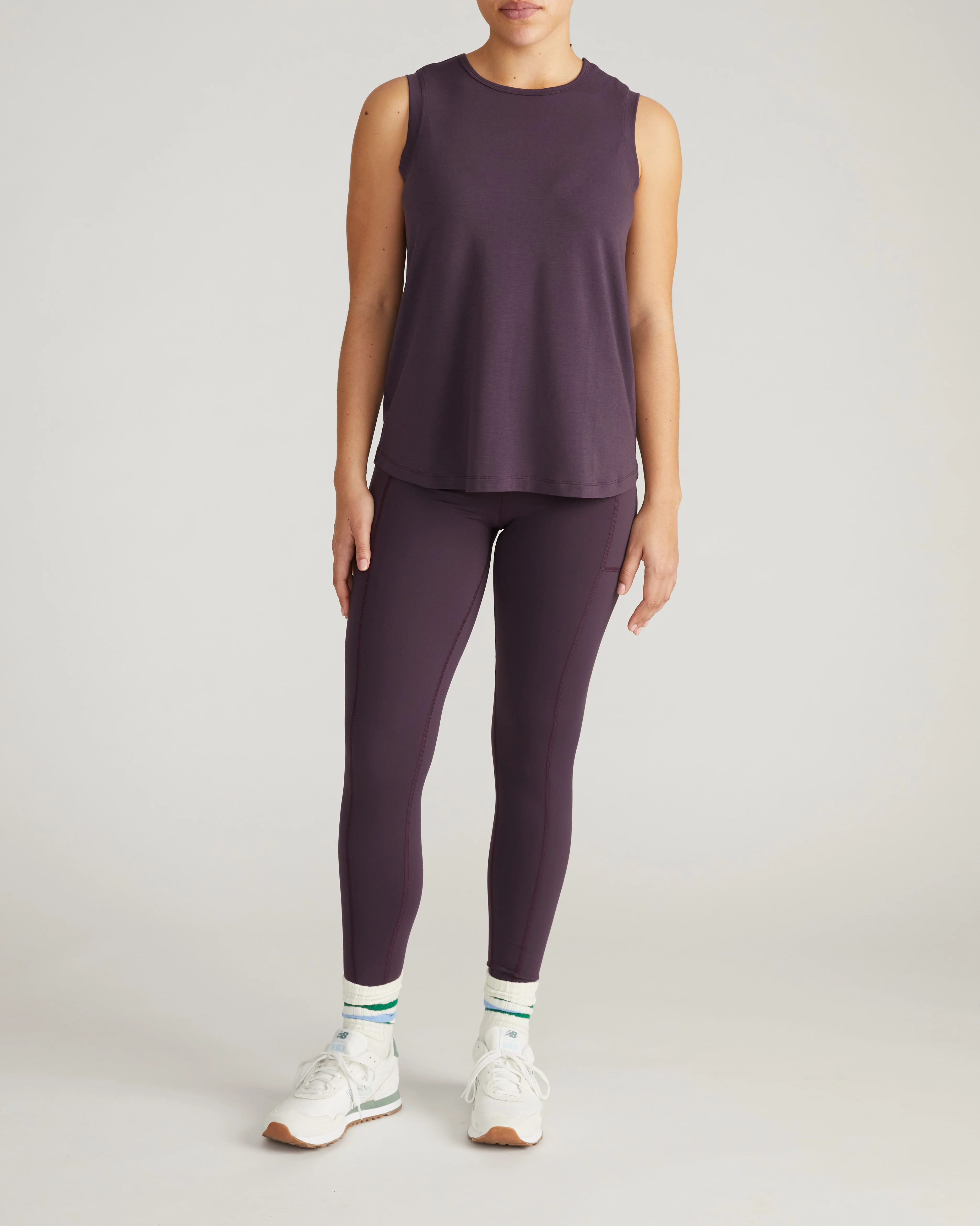 Mia Movement Tank - Purple Jewel - Image 8