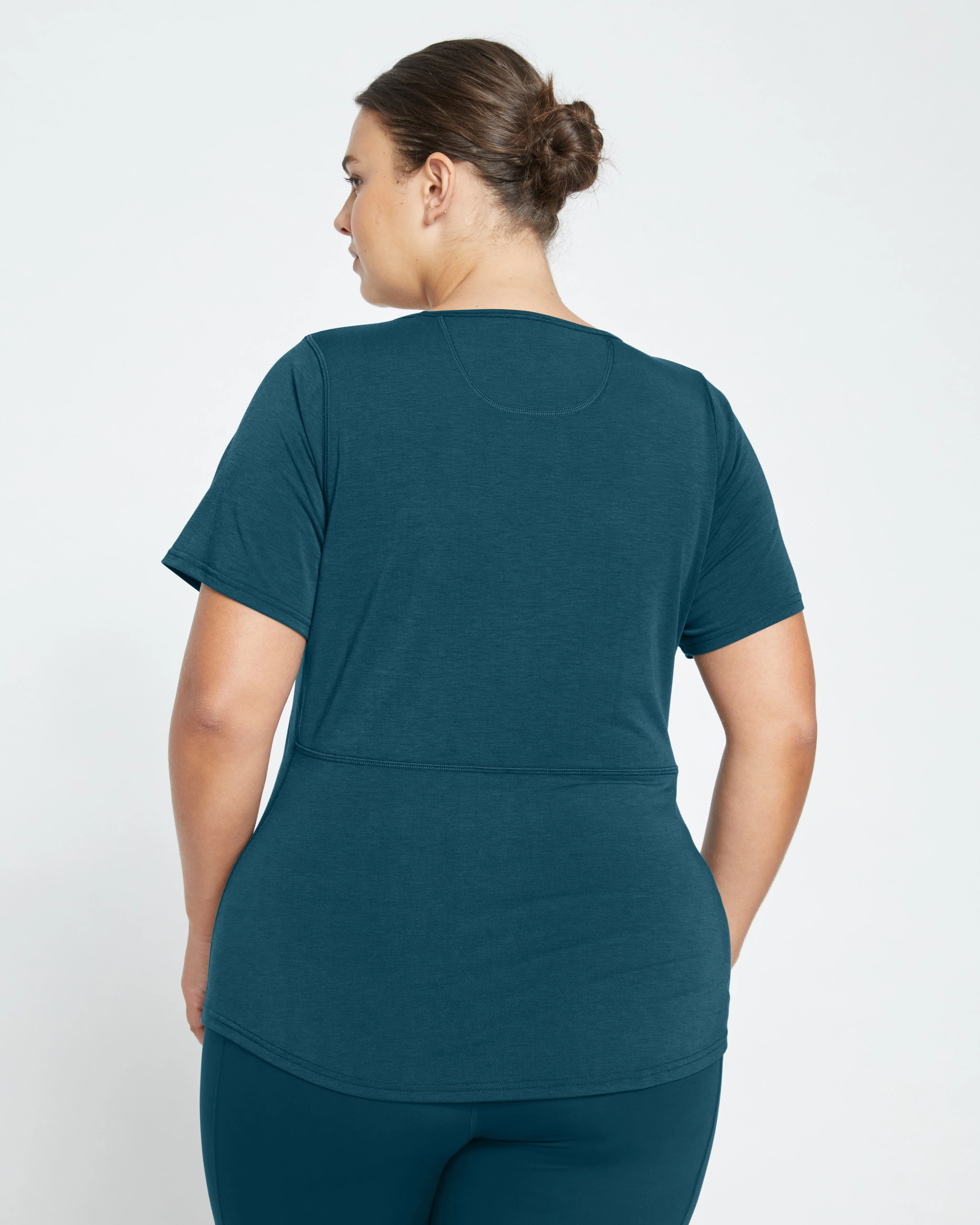 Mia Movement Tee - Deep Sea - Image 4
